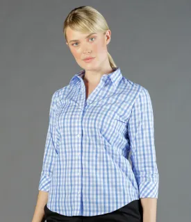 1711WL Tonal Check Long Sleeve Shirt