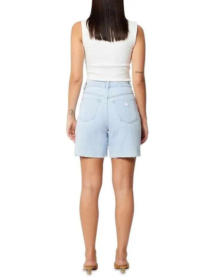 Abrand Carrie Denim Short - Kate