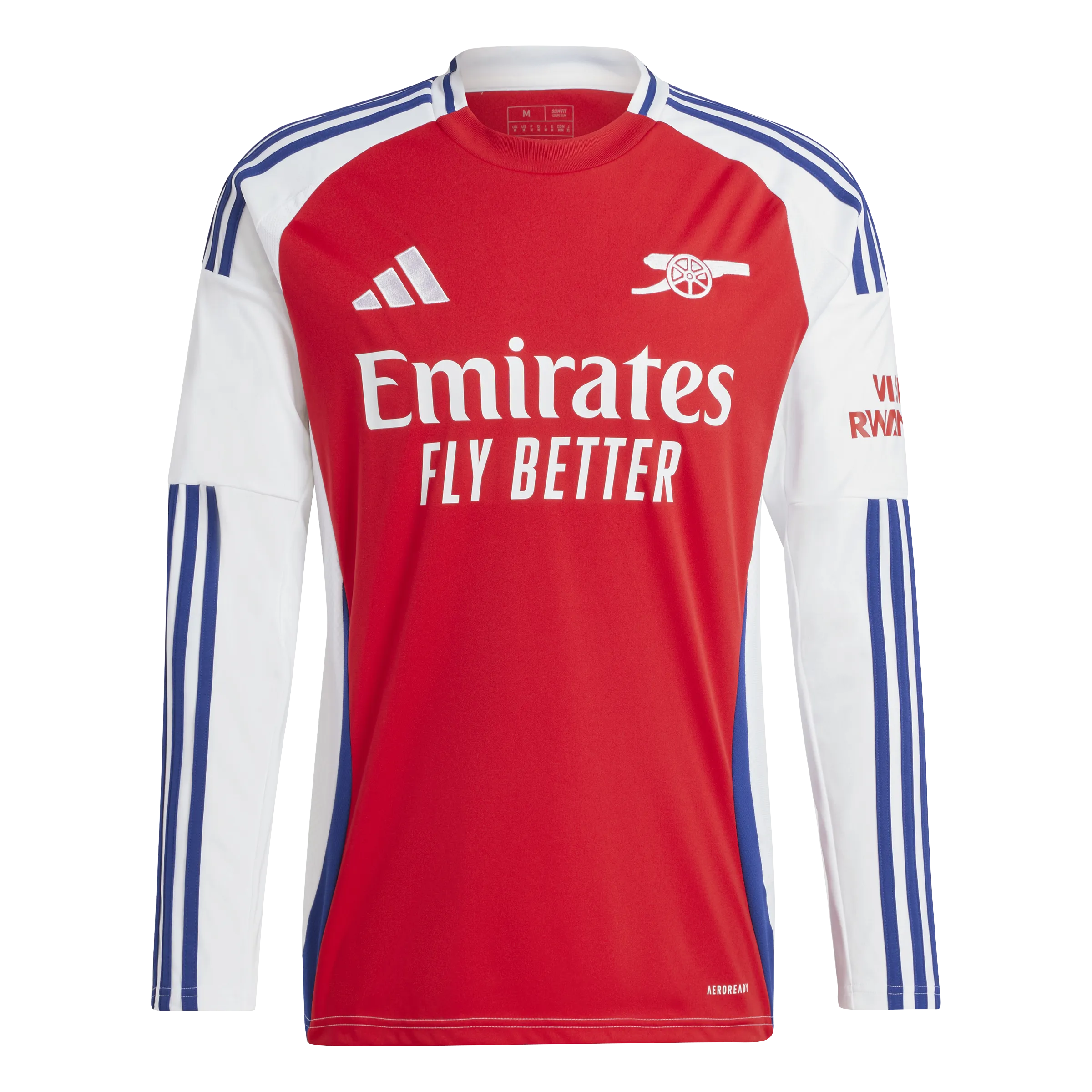 Adidas Arsenal 2024/25 Premium Long-Sleeve Home Jersey for Men