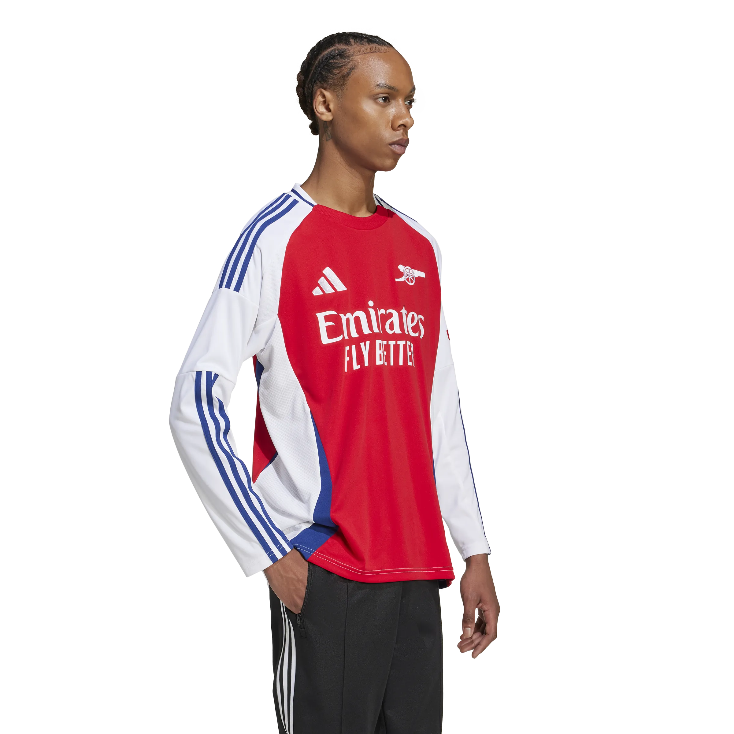 Adidas Arsenal 2024/25 Premium Long-Sleeve Home Jersey for Men