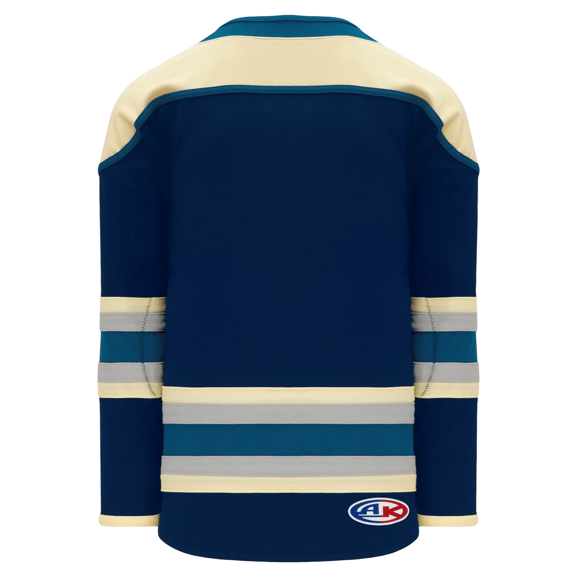 Athletic Knit (AK) H550BY-CLM373B Youth 2018 Columbus Blue Jackets Third Navy Hockey Jersey