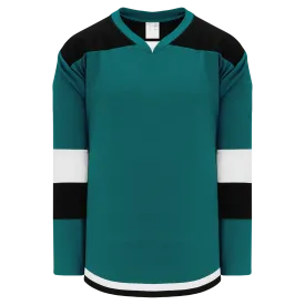 Athletic Knit (AK) H7400A-457 Adult Pacific Teal Select Hockey Jersey