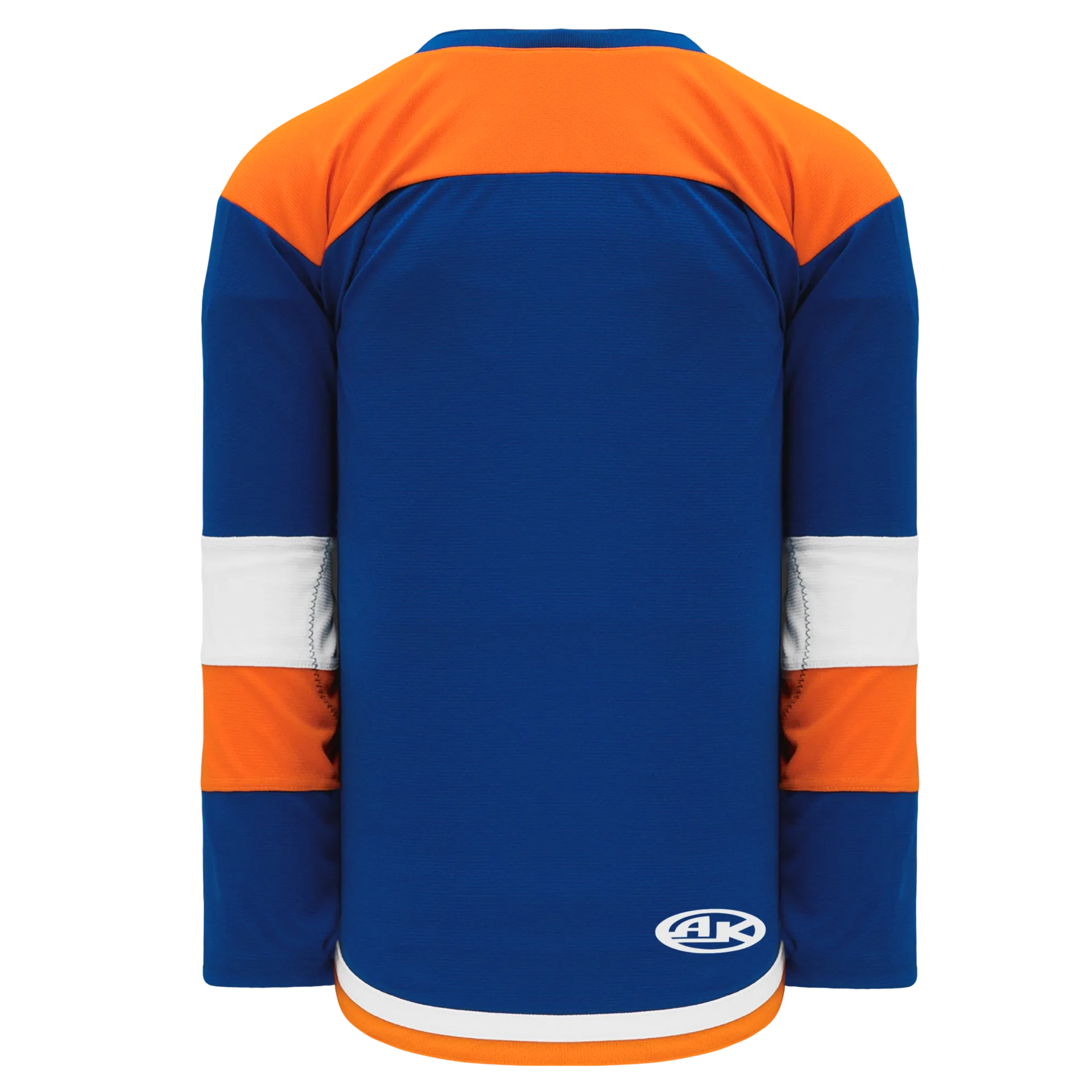 Athletic Knit (AK) H7400A-482 Adult Royal Blue/Orange Select Hockey Jersey