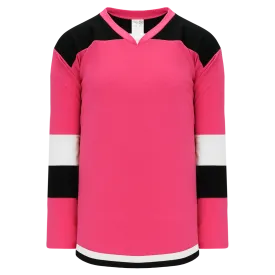 Athletic Knit (AK) H7400Y-272 Youth Pink Select Hockey Jersey