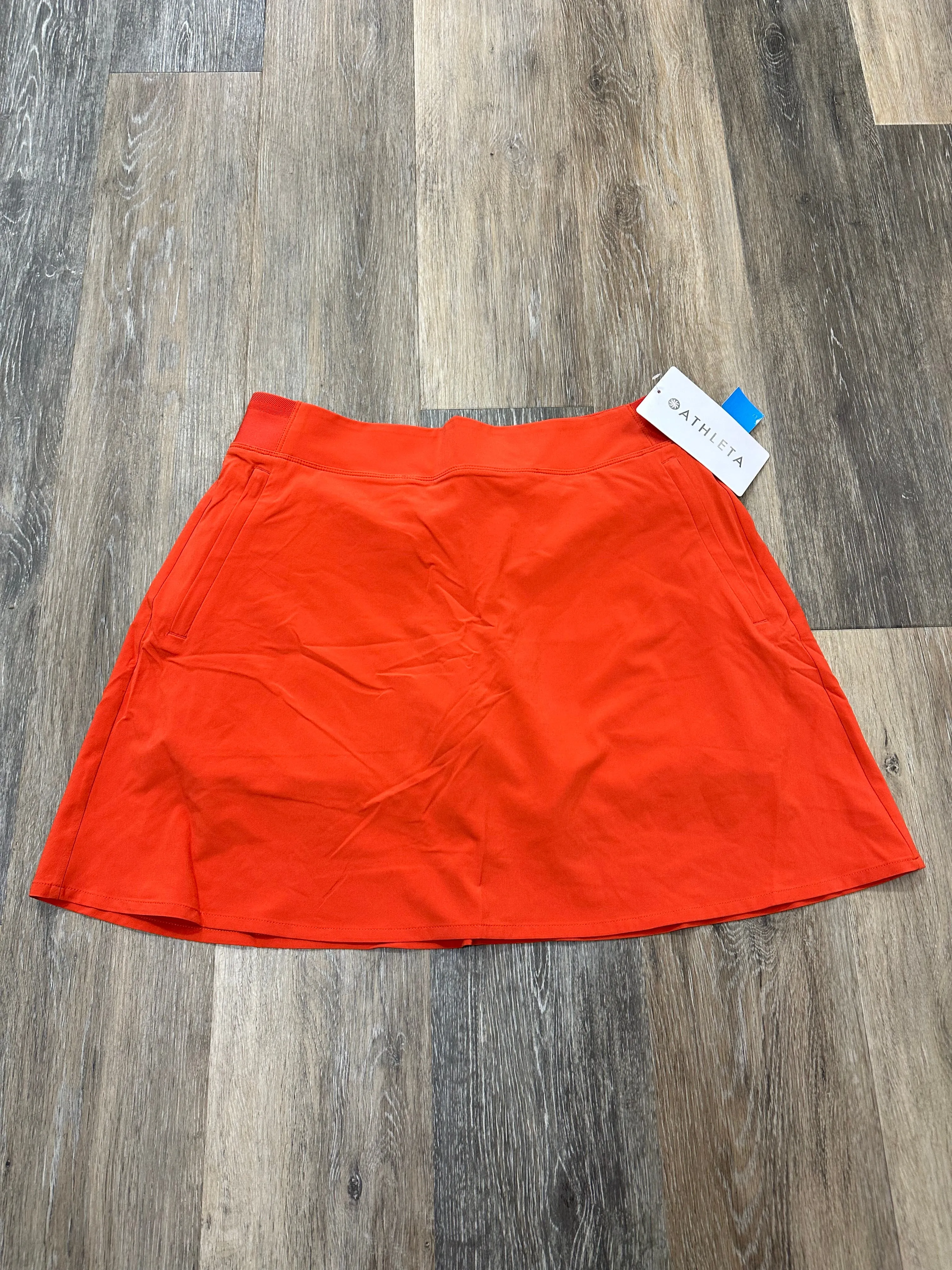 Athletic Skort By Athleta In Orange, Size: 8