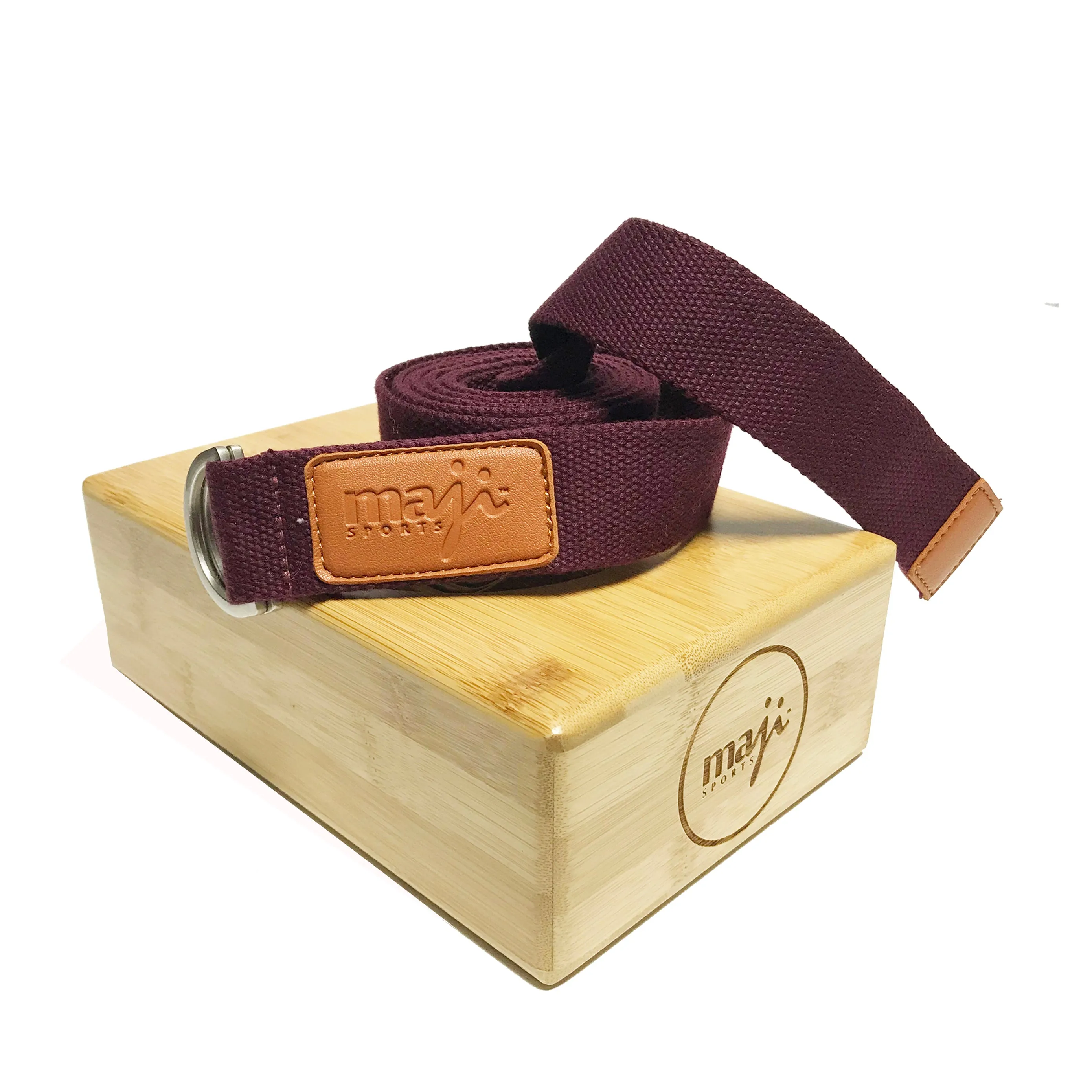 Bamboo Block & Strap Combo