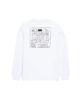 Basquiat Beat Bop Bang Long Sleeve Tee Mens