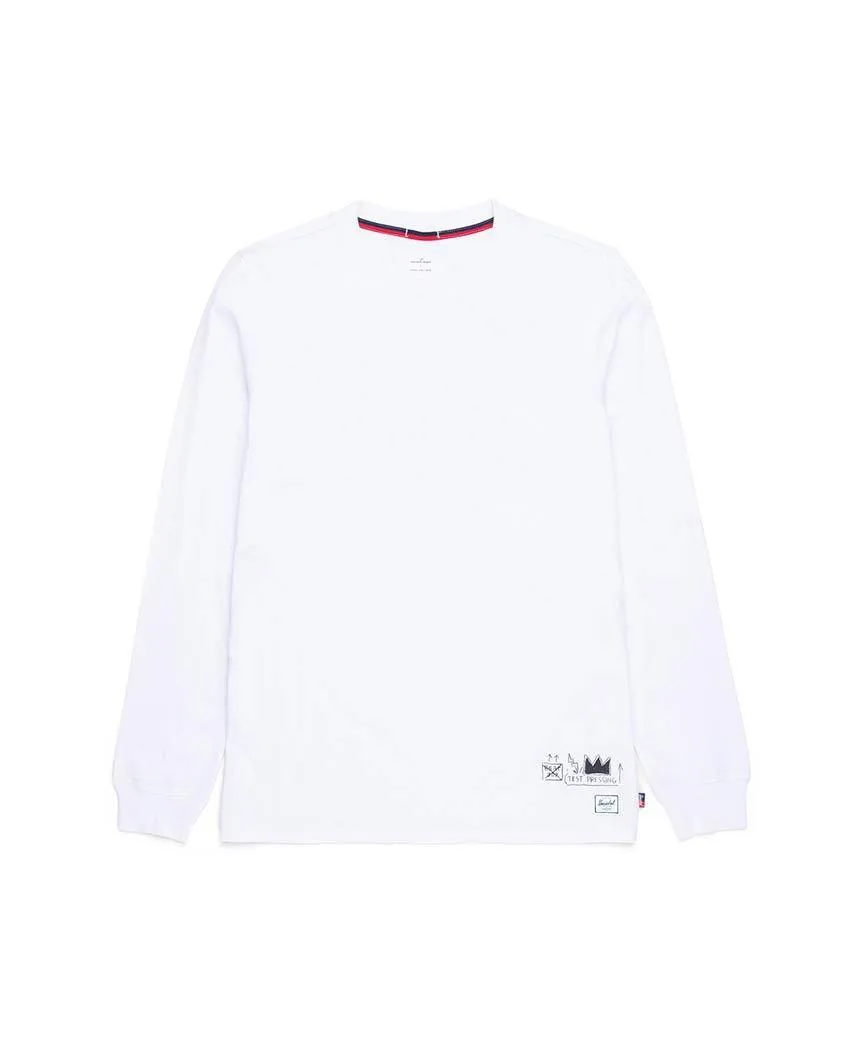 Basquiat Beat Bop Bang Long Sleeve Tee Mens