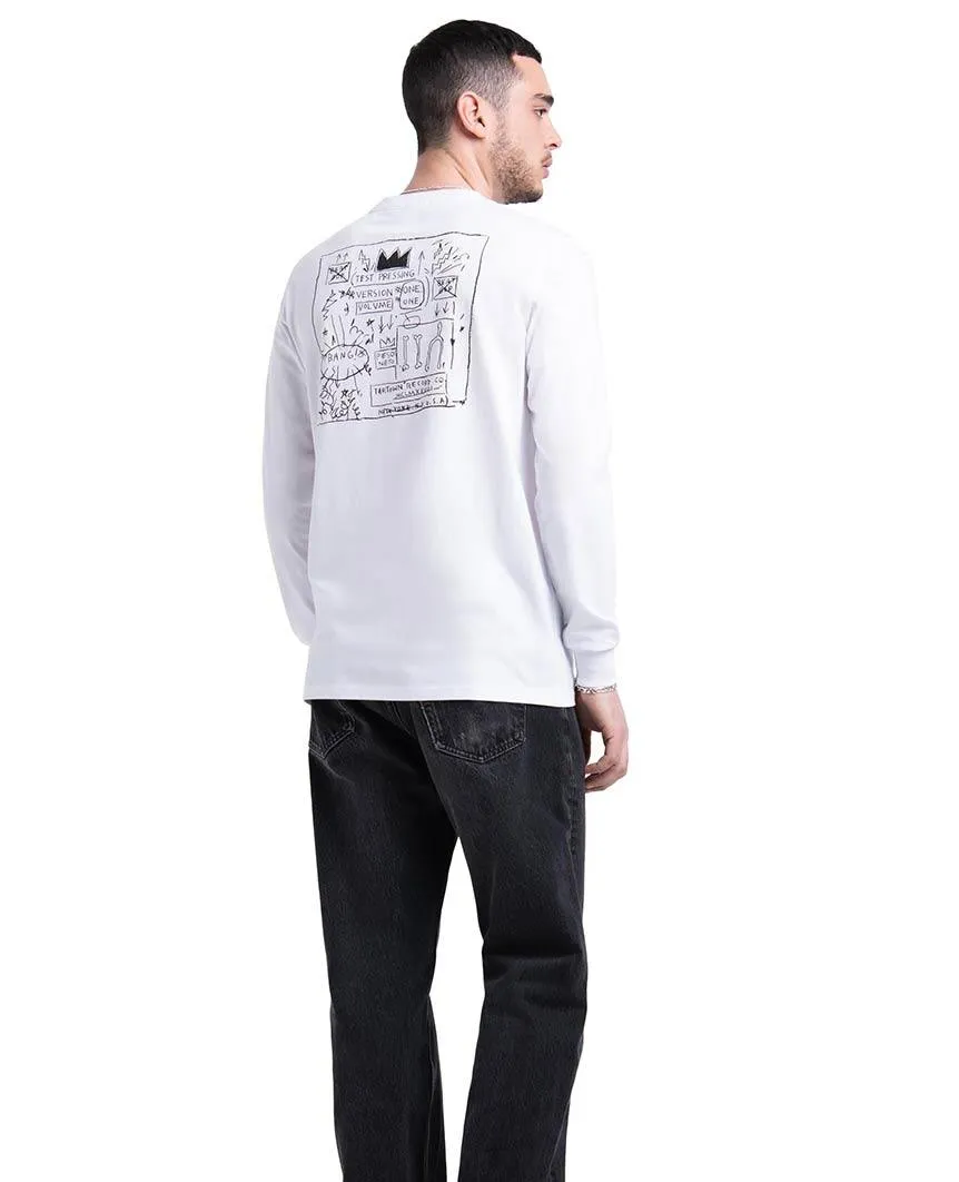 Basquiat Beat Bop Bang Long Sleeve Tee Mens