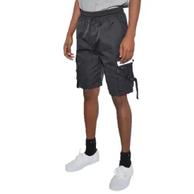 Black Tactical Cargo Shorts