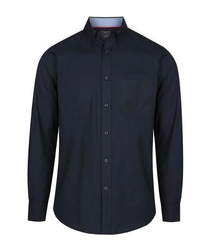 Bradford Mens, Slim Fit, Fine Oxford, Long Sleeve Shirt