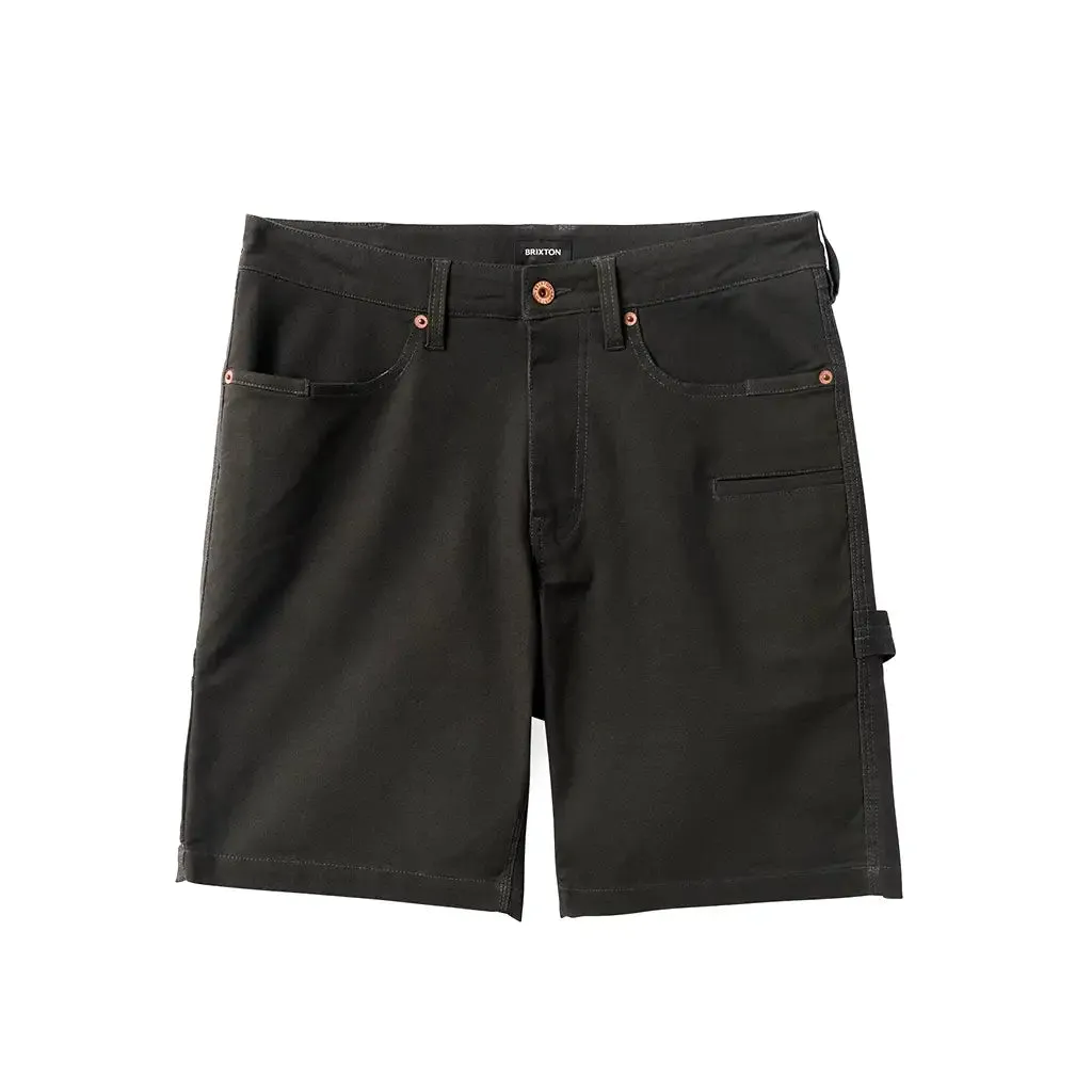 Brixton Builders Carpenter Shorts Shorts Washed Black