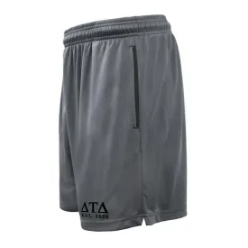 Delt 7in Grey Pocketed Shorts