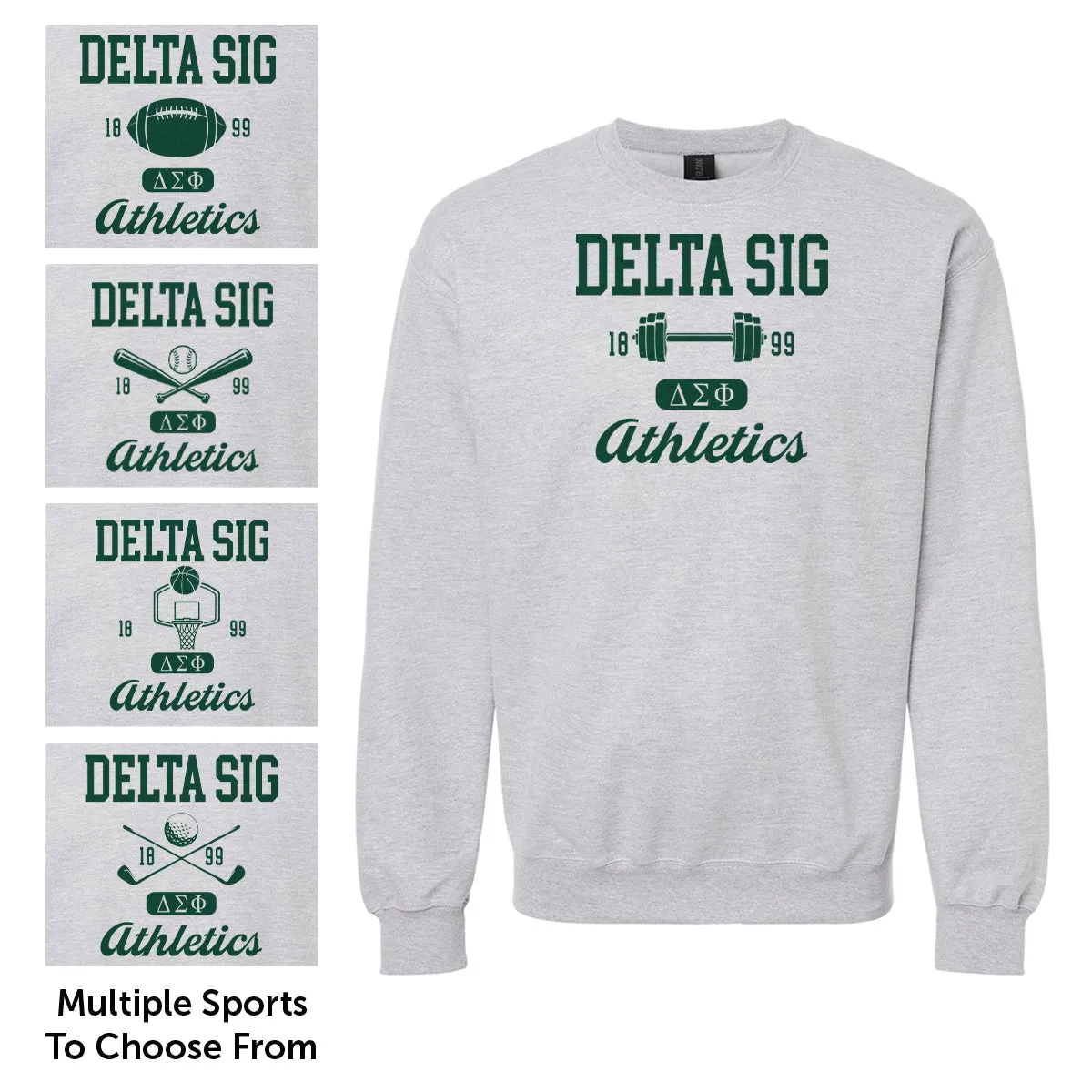 Delta Sig Athletic Crewneck