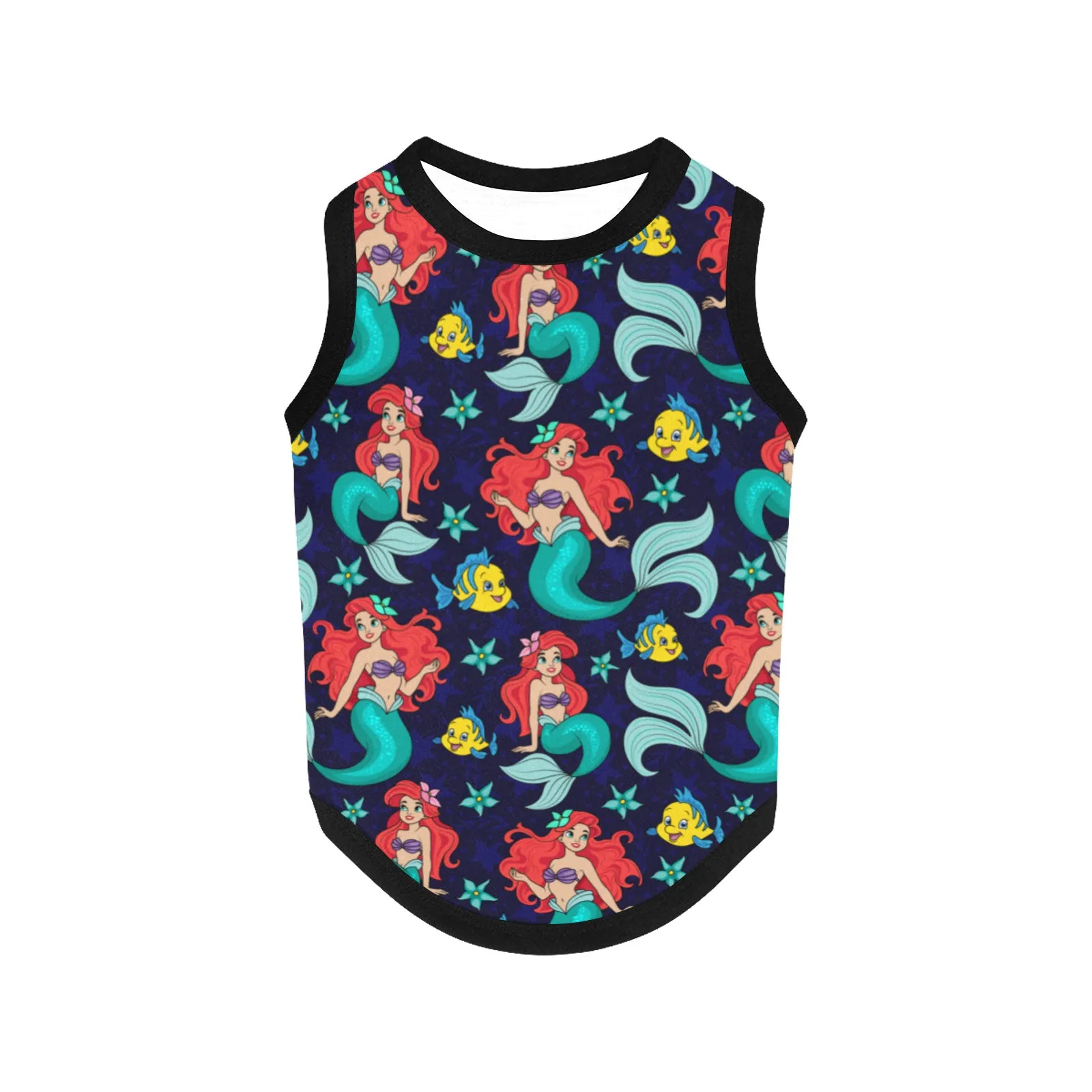 Disney Little Mermaid I Want To Be Where The People Are Pet Tank Top