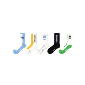 Energy Boost All-season Unisex Active 5pcs Crew Socks Set