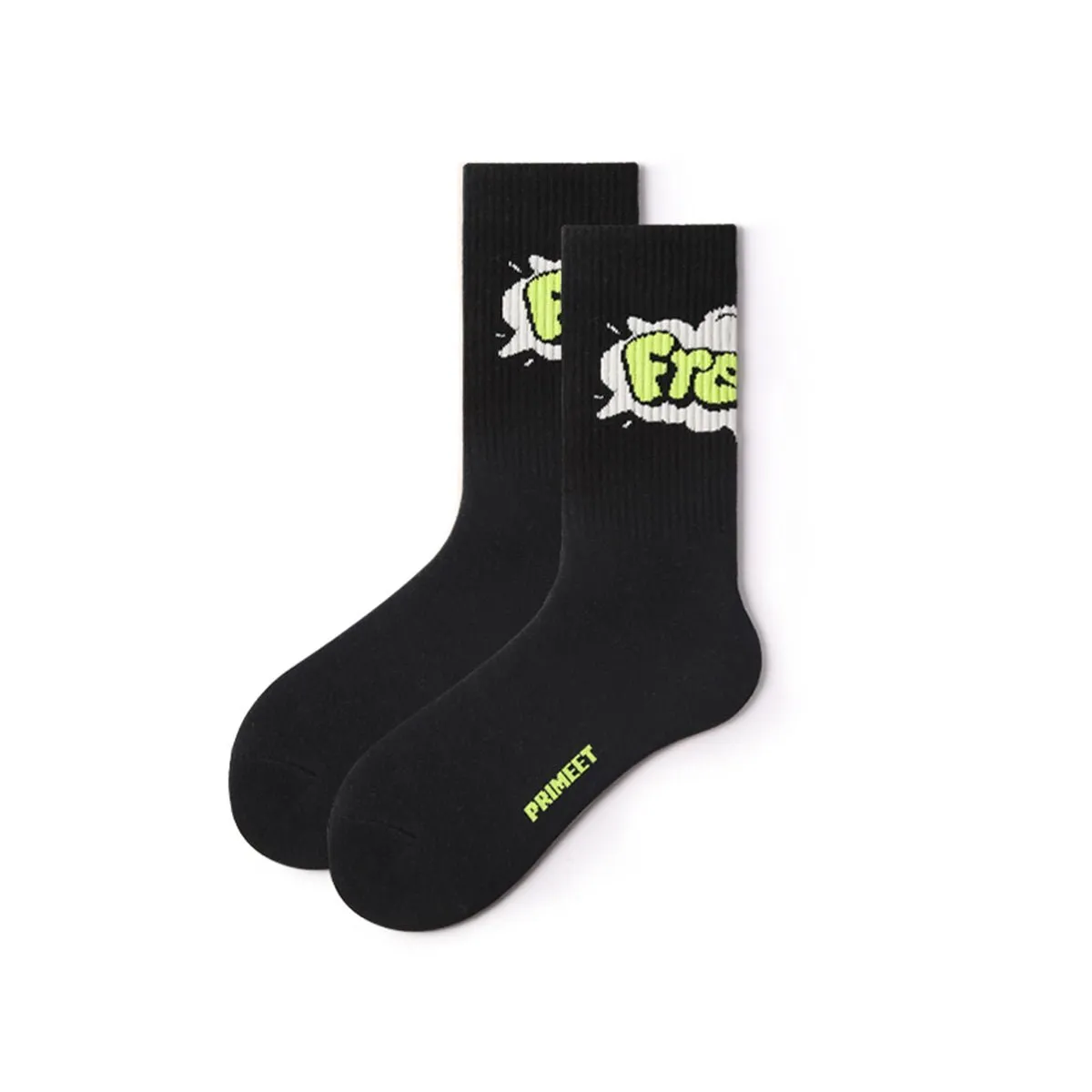 Fine Life All-season Unisex Sport 5pcs Crew Socks Set