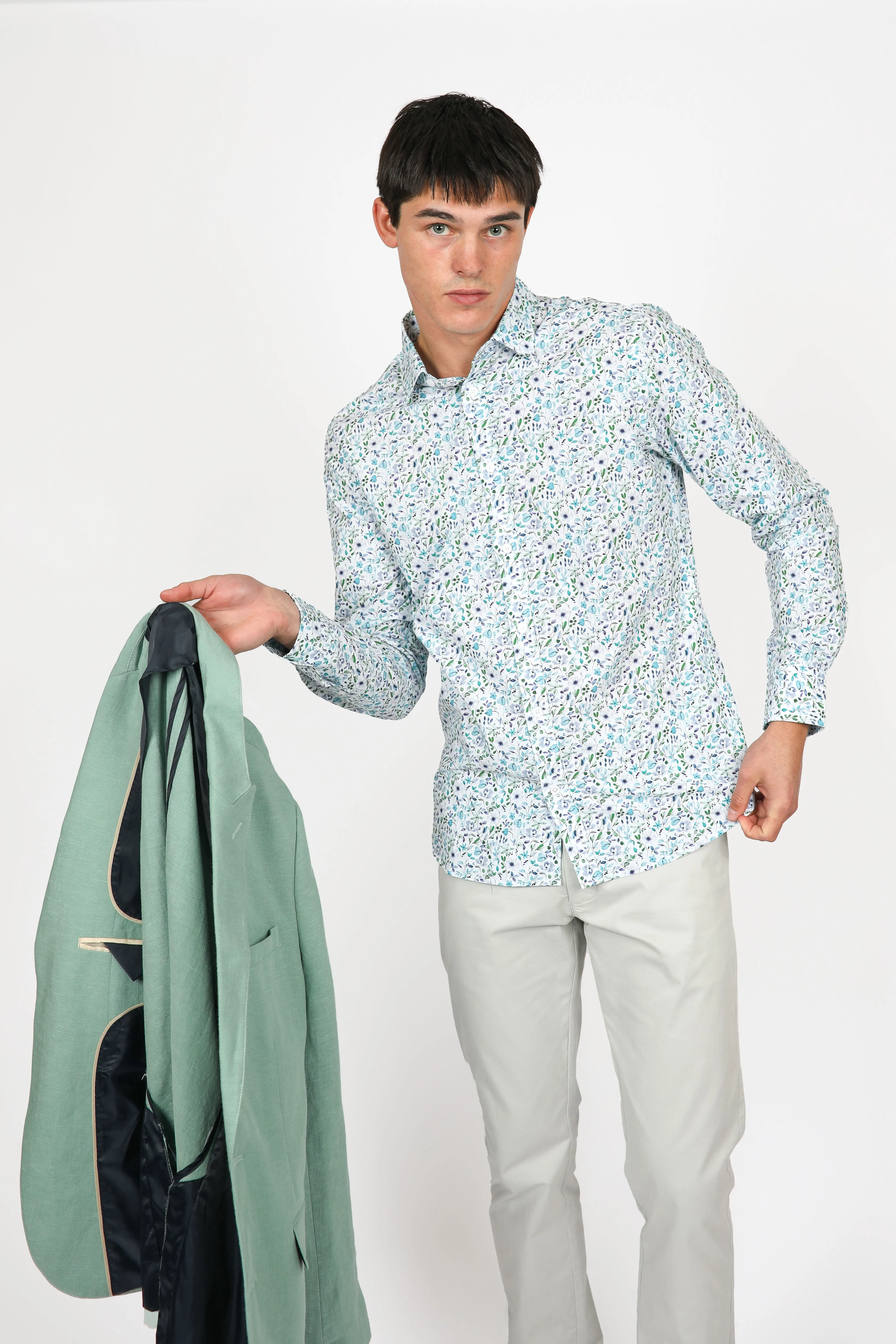 Floral Long Sleeve Shirt