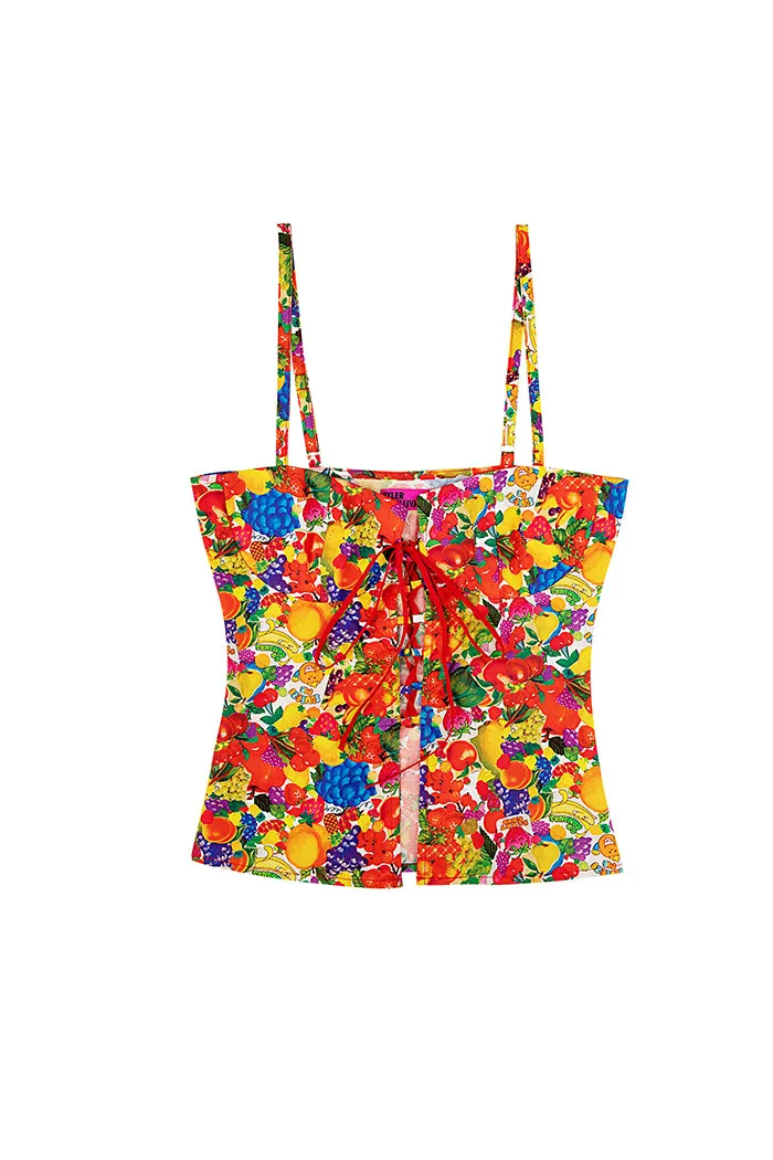 FRUIT STICKERS CORSET