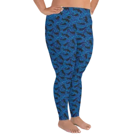 Hammerhead Shark Plus Size Leggings (Warehouse)