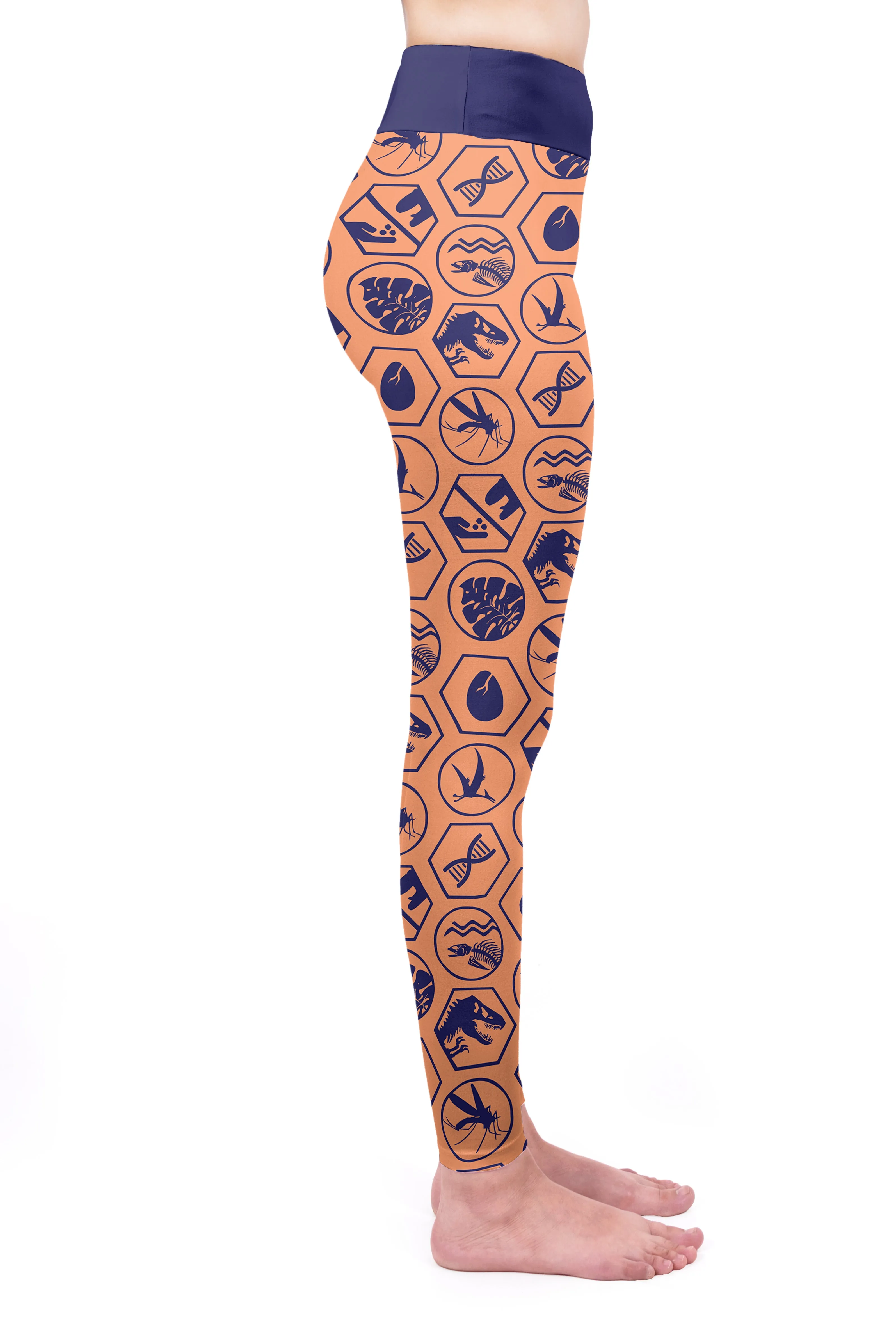 Highwasited Leggings (8-12 UK Size) - Glyphs