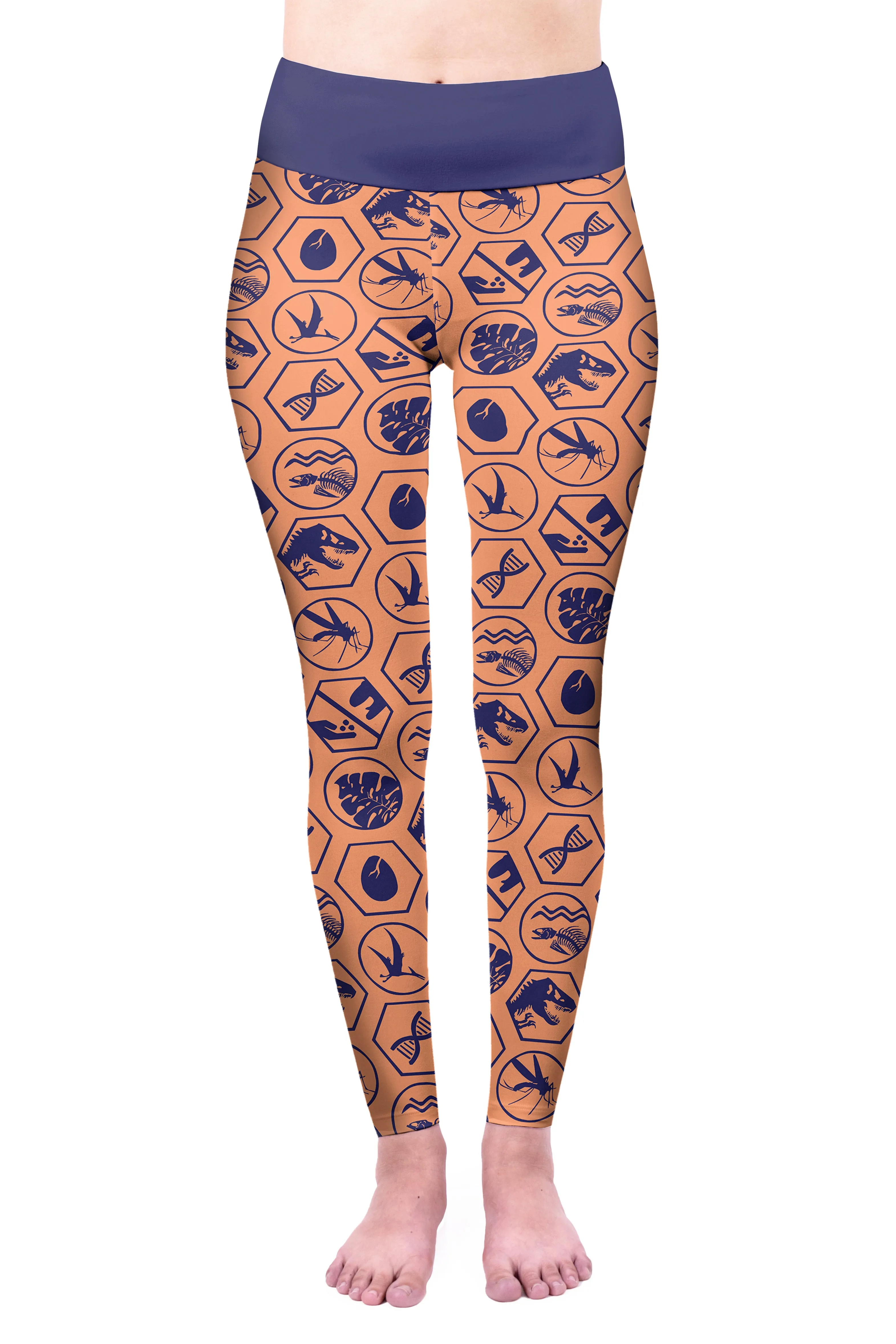 Highwasited Leggings (8-12 UK Size) - Glyphs