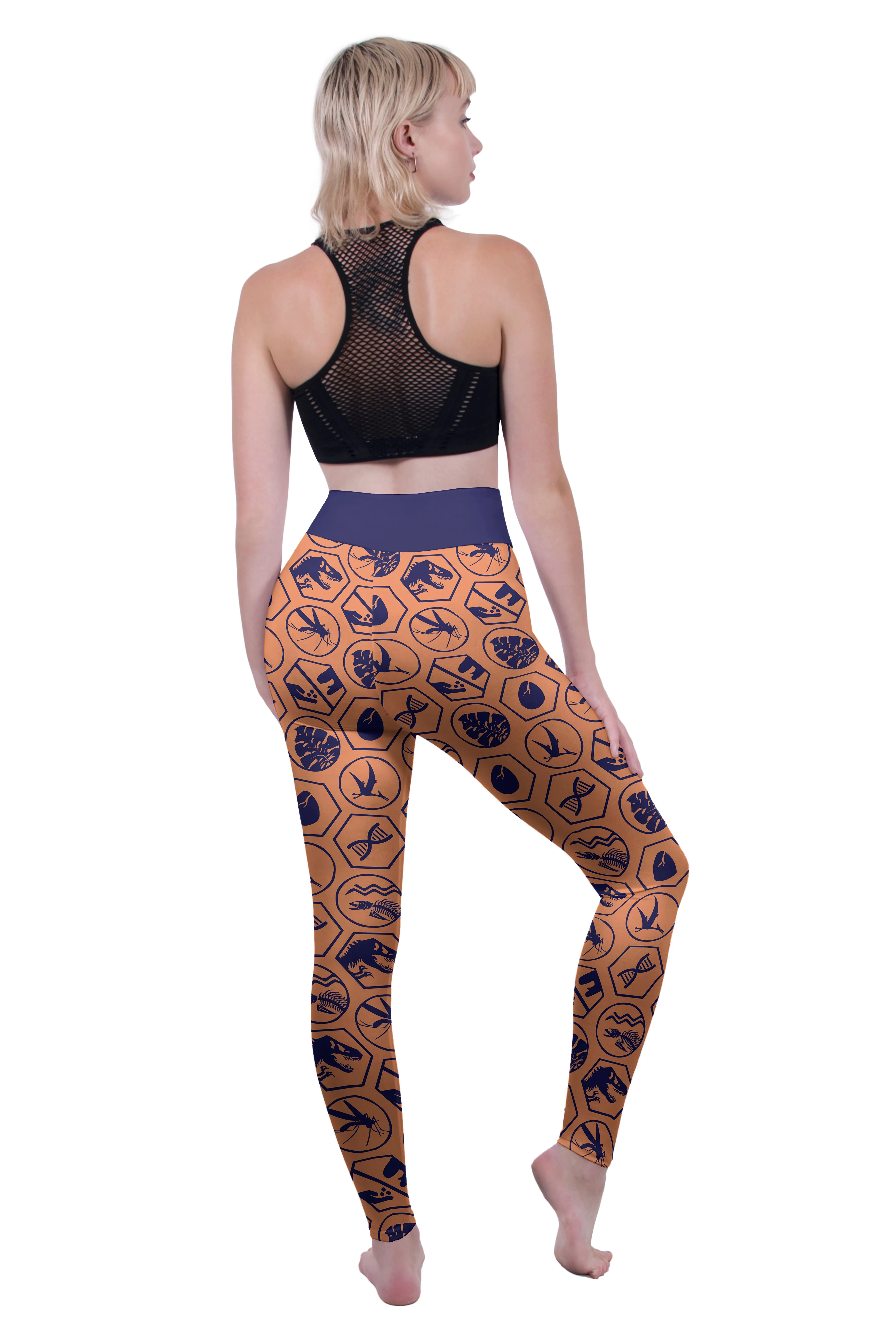 Highwasited Leggings (8-12 UK Size) - Glyphs