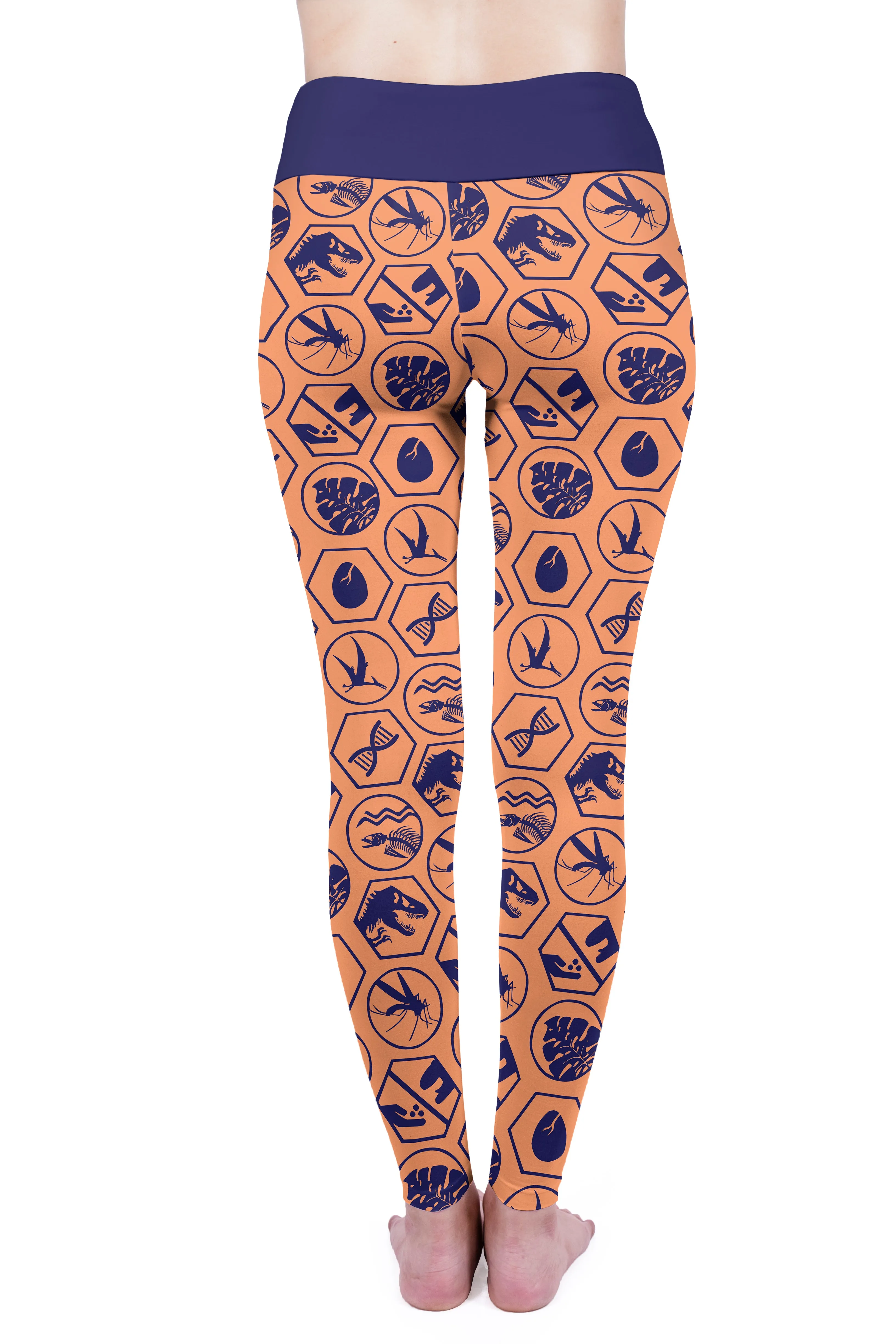 Highwasited Leggings (8-12 UK Size) - Glyphs