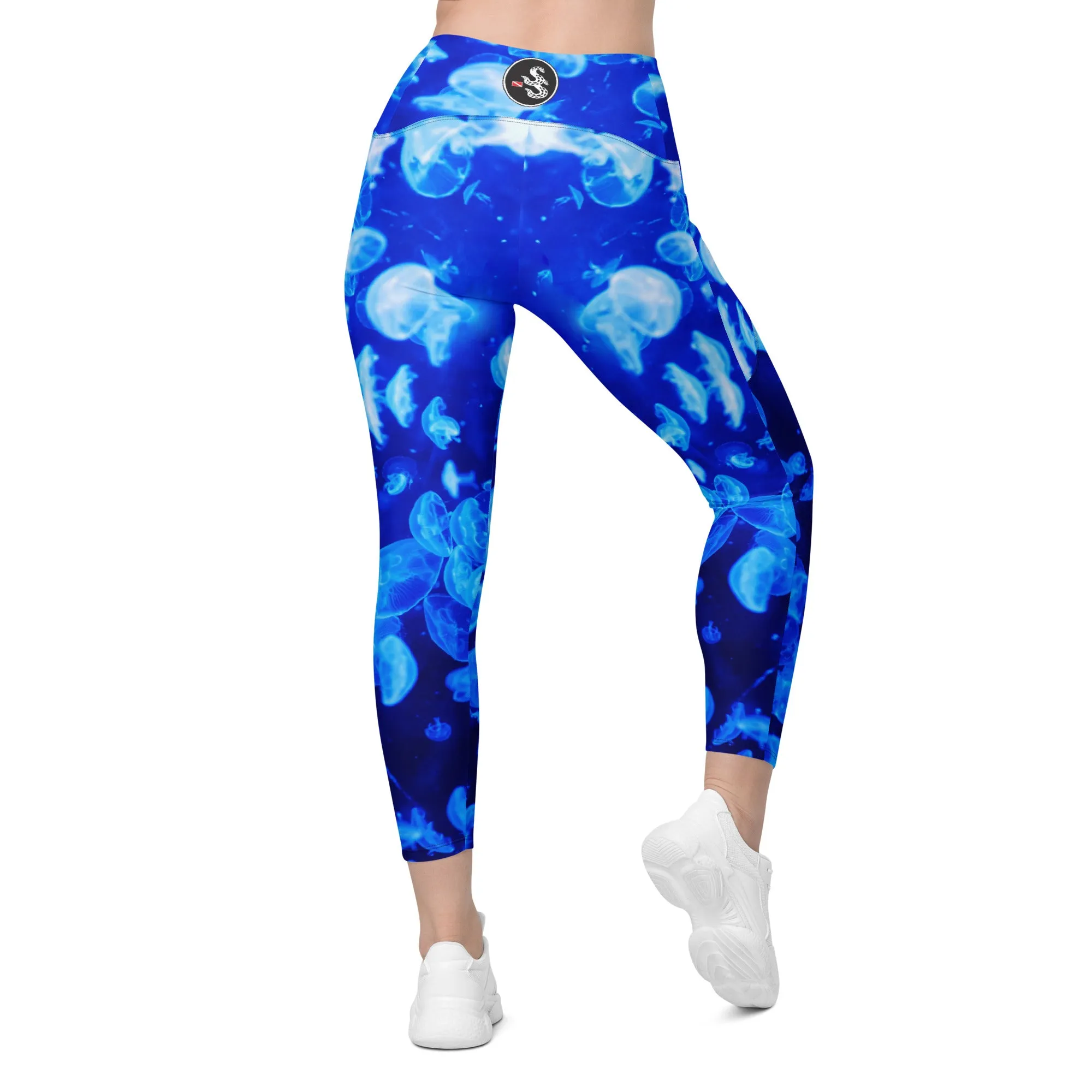 Jellyfish Bloom Pocket Leggings (2XS - 6X)