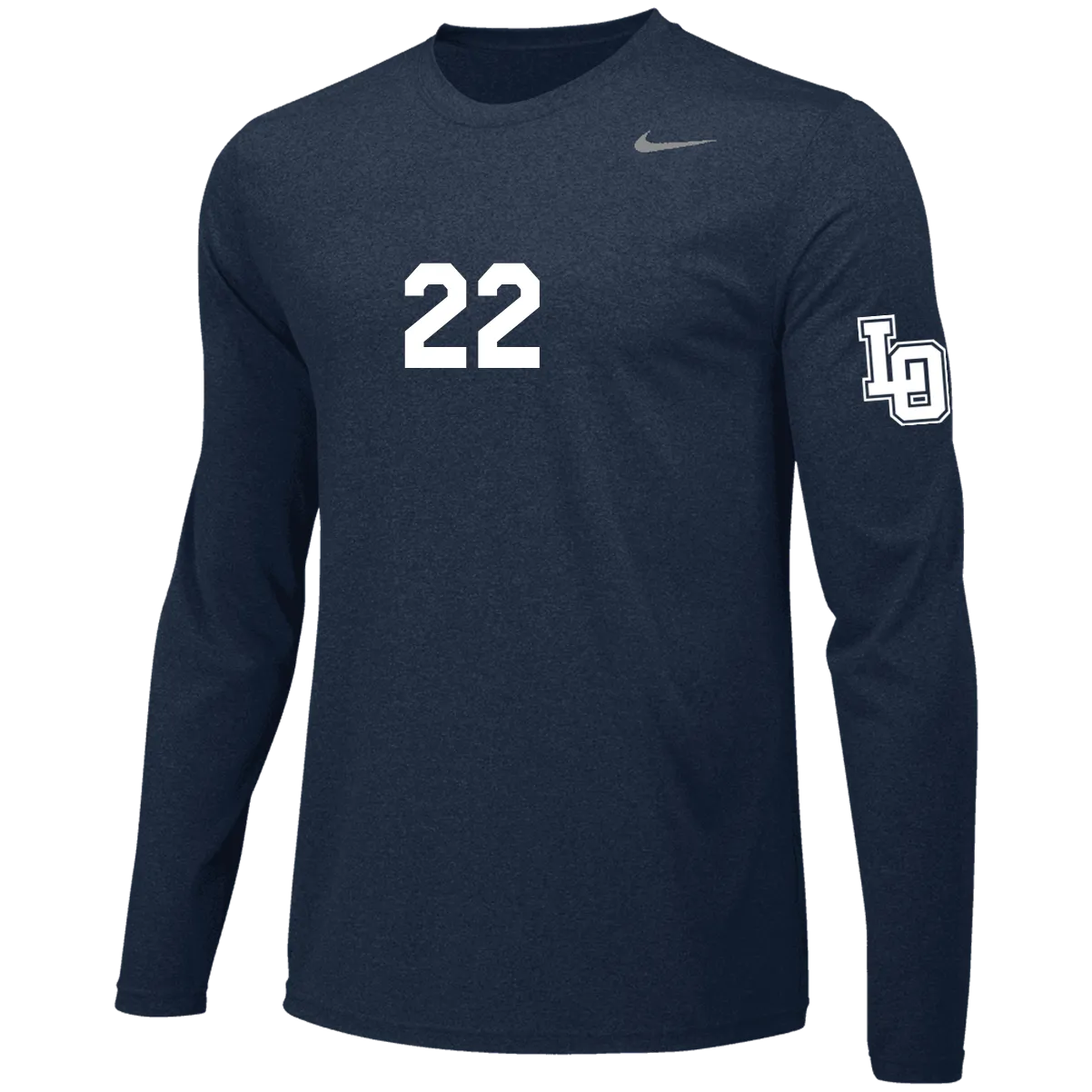 Lake Oswego HS L/S Dri-Fit Game Jersey [Men's]