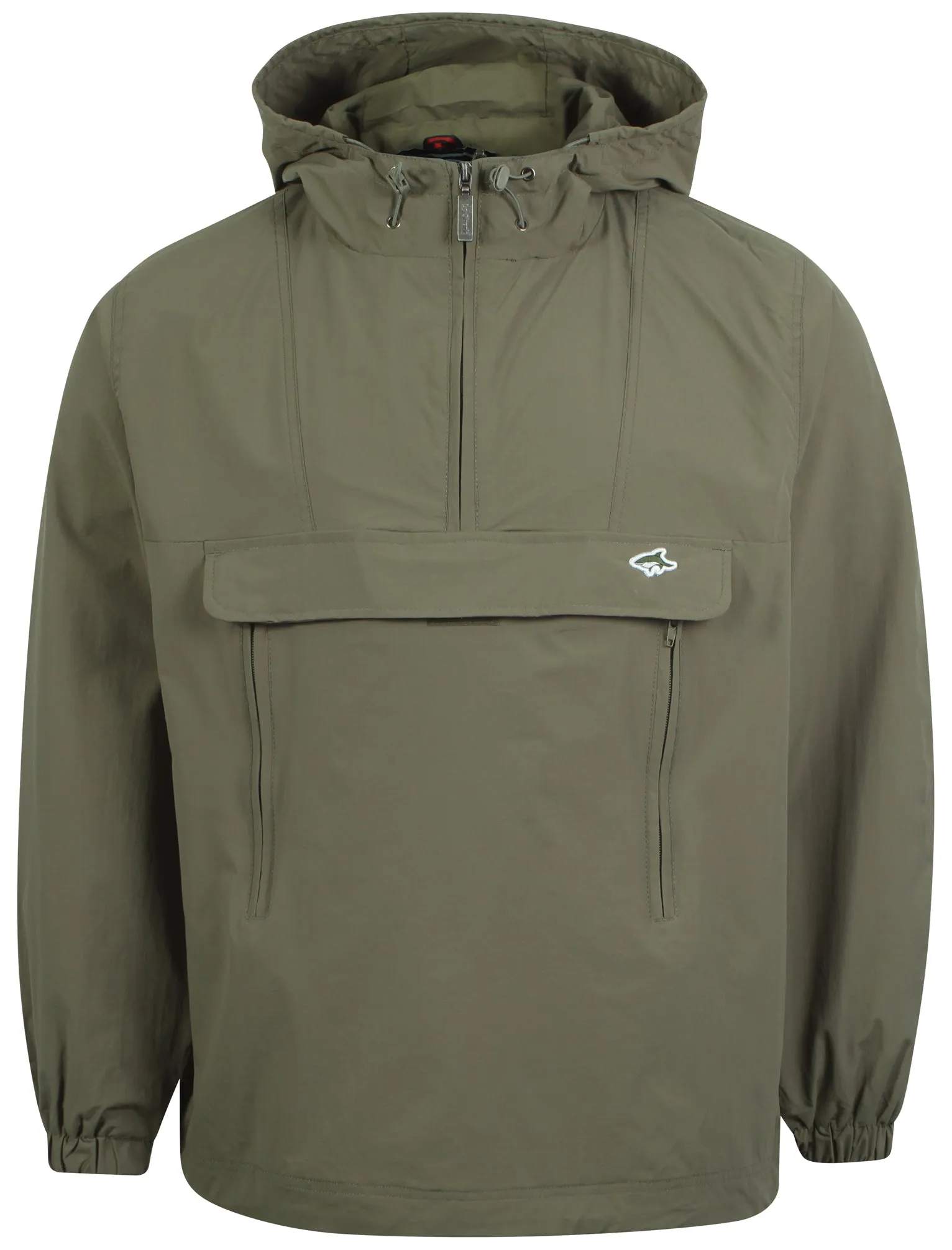 Le Shark Duilio khaki shower jacket