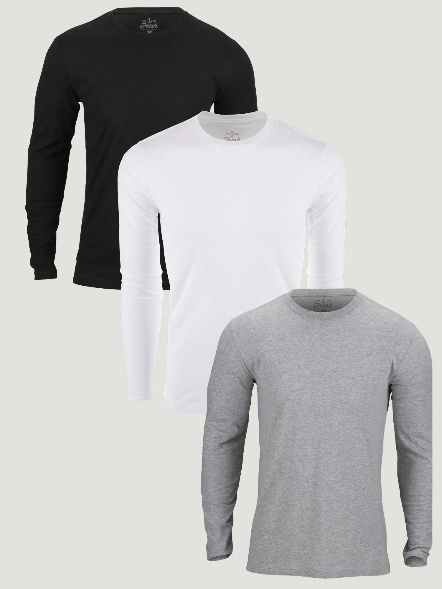 Long Sleeve Basic 3-Pack