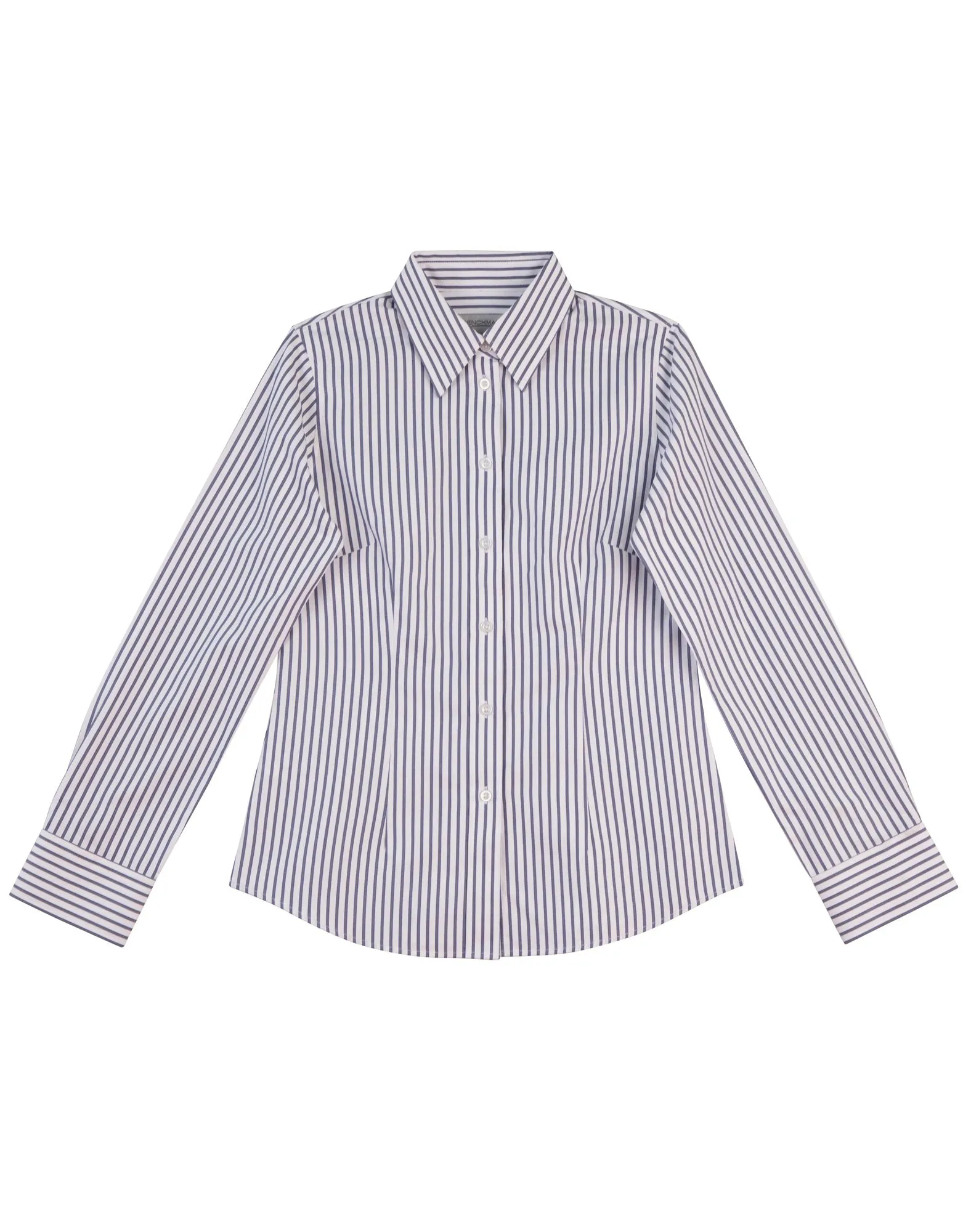 M8310L Ladies' Executive Sateen Stripe Long Sleeve Shirt