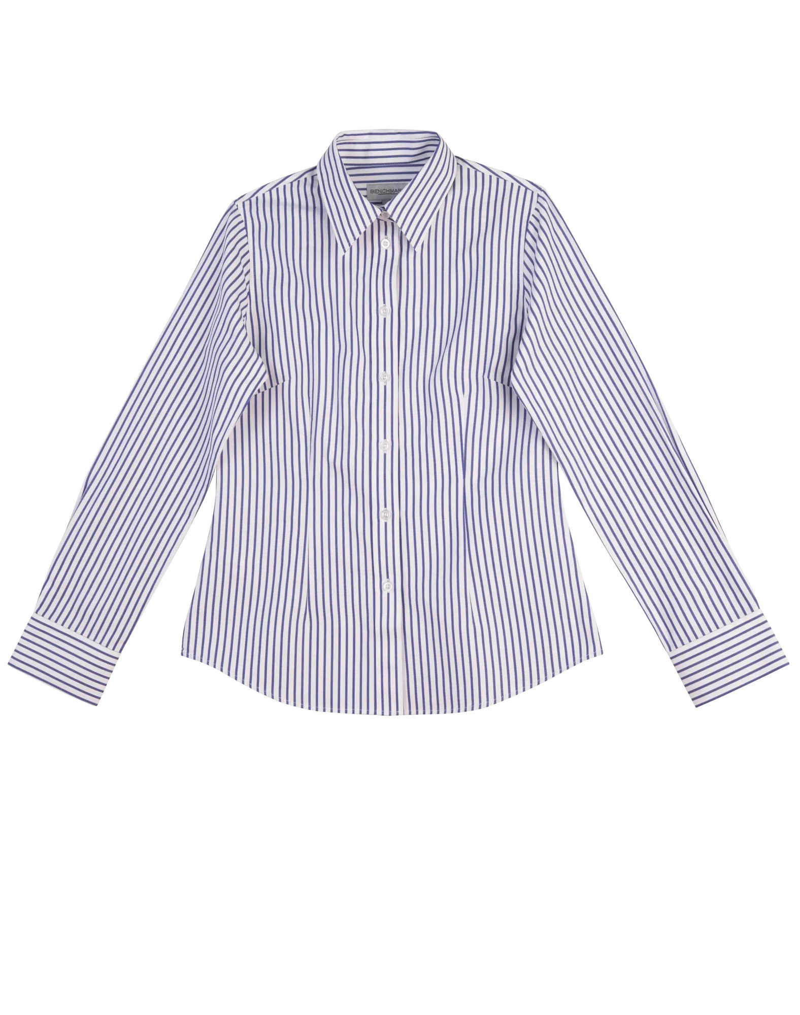 M8310L Ladies' Executive Sateen Stripe Long Sleeve Shirt