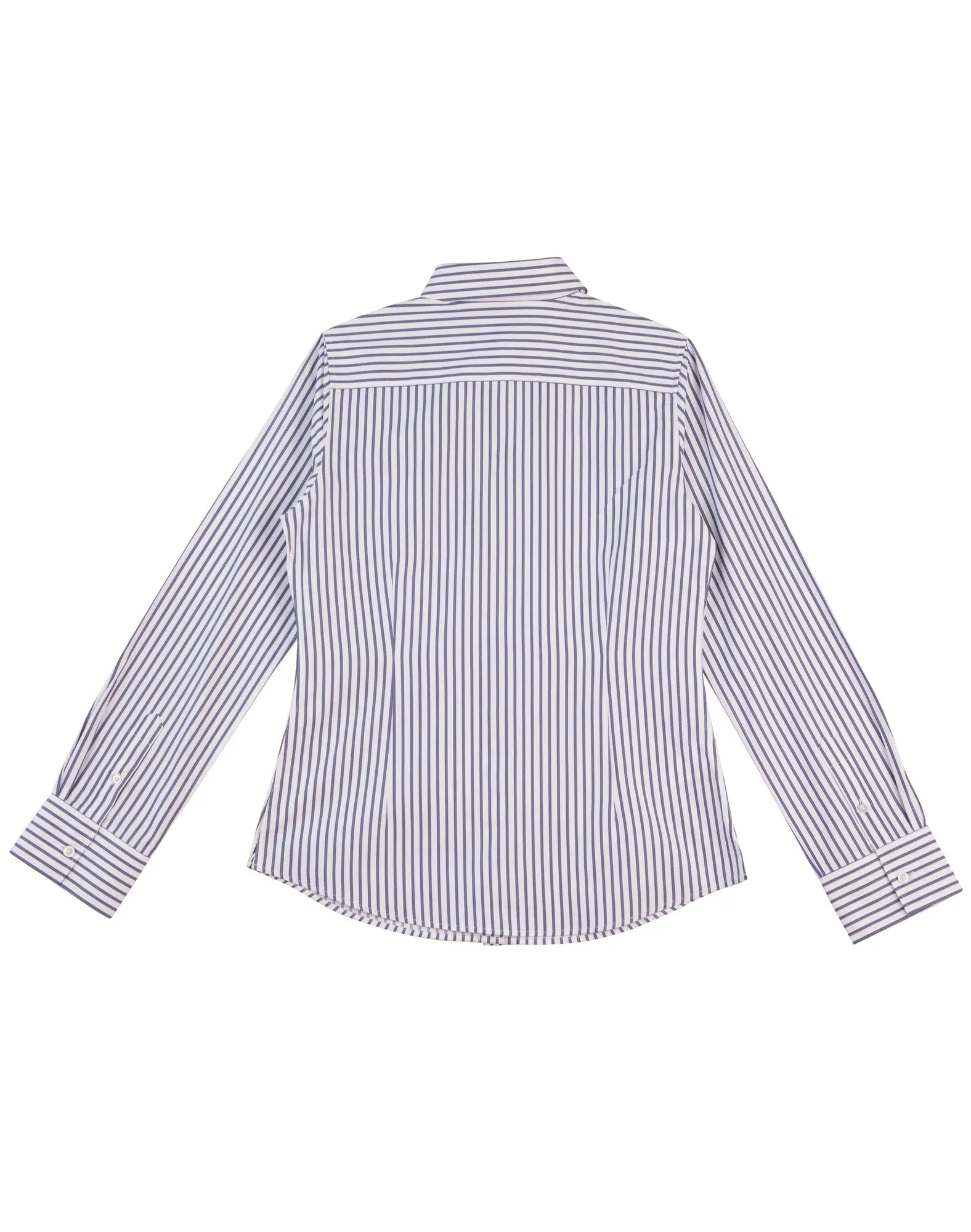 M8310L Ladies' Executive Sateen Stripe Long Sleeve Shirt