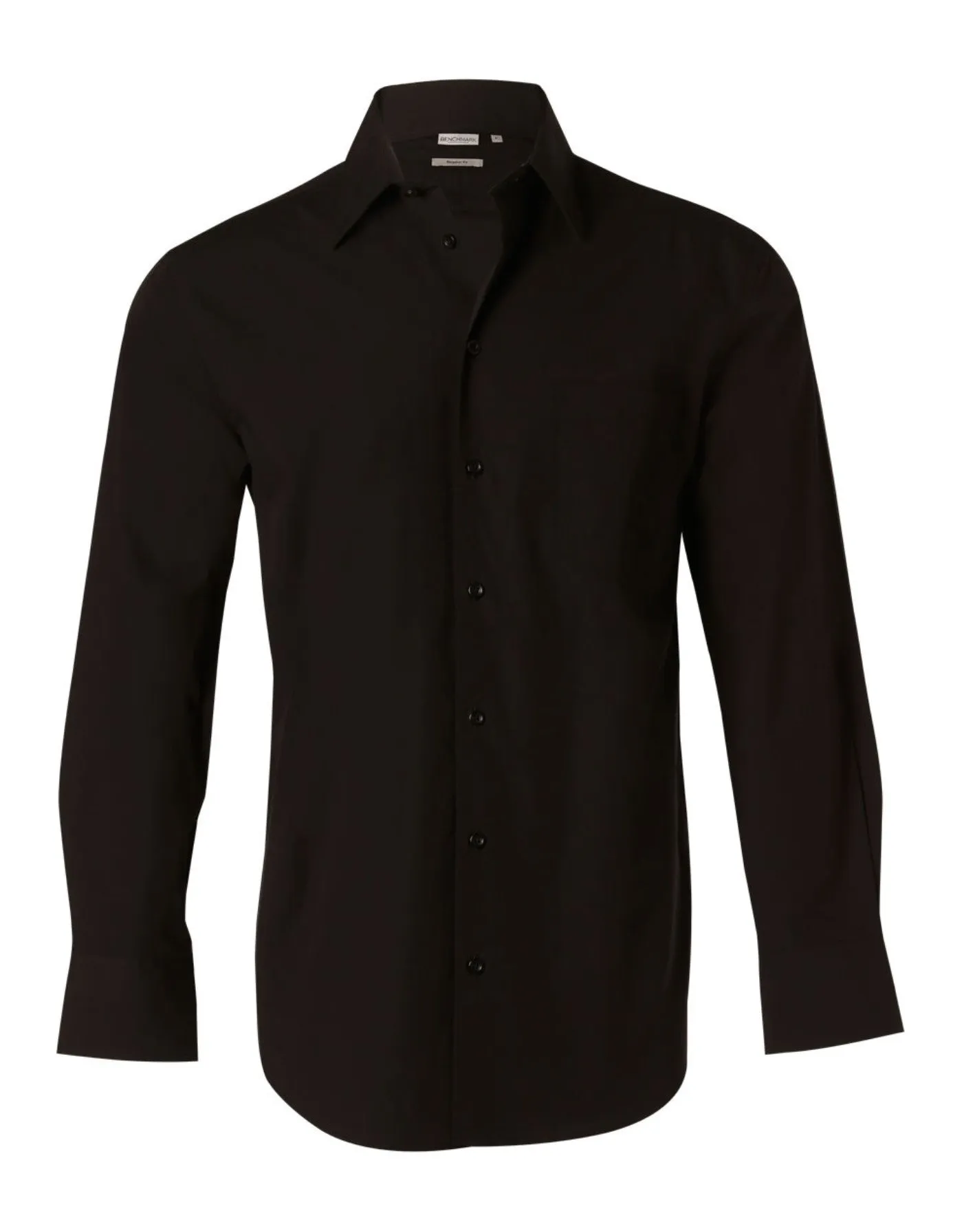 Men's Cotton/Poly Stretch Long Sheeve Shirt