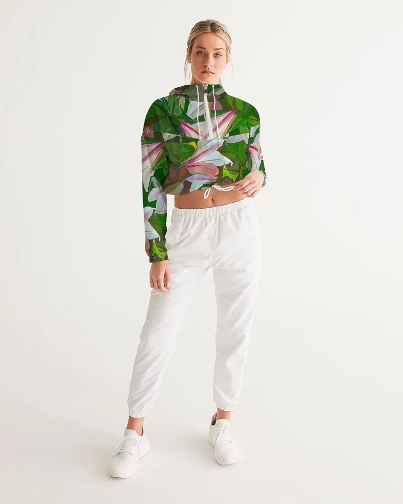 Miami Vibe Fashion Cropped Windbreaker