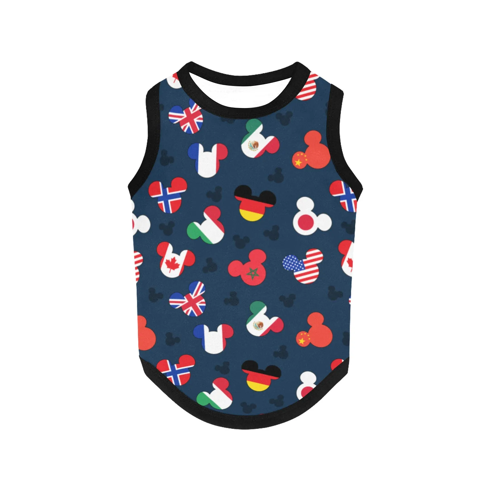 Mickey Flags Pet Tank Top