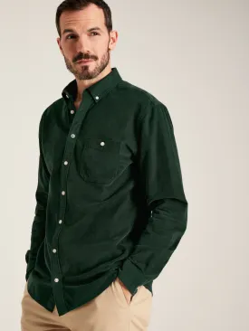 Miller Classic Fit Cord Shirt - Green