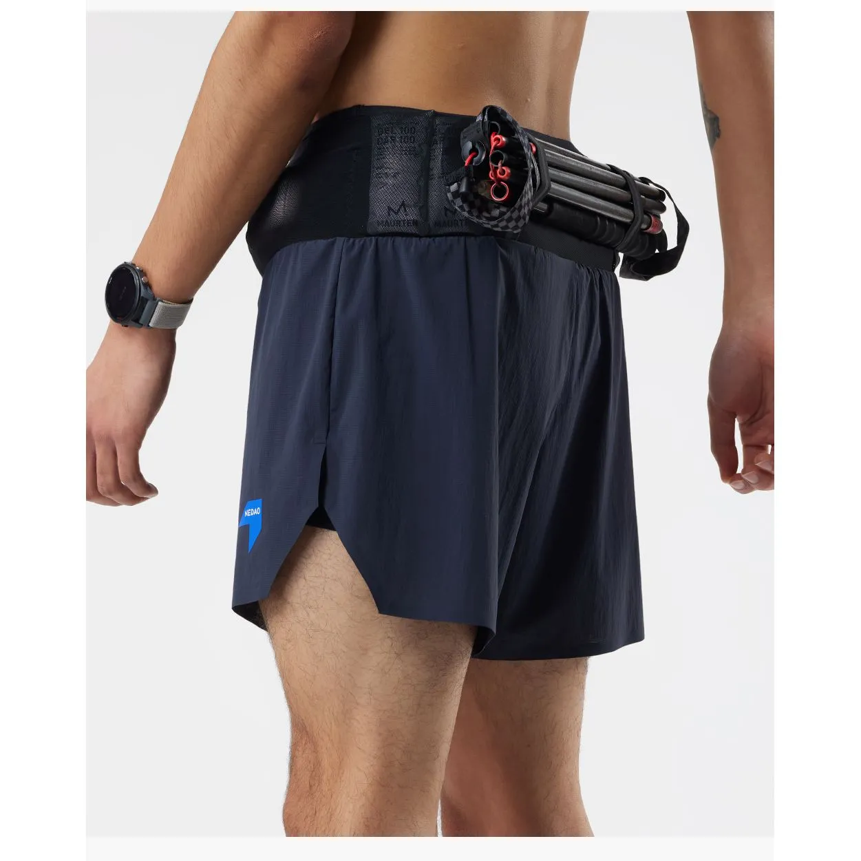 Nedao Men's Running TrioShorts PowerPouch