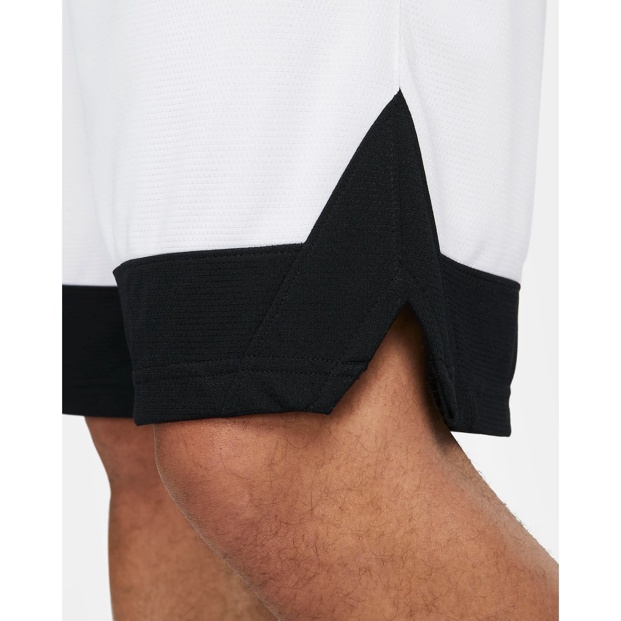 Nike Men's Dri Fit Icon Shorts - White / Black