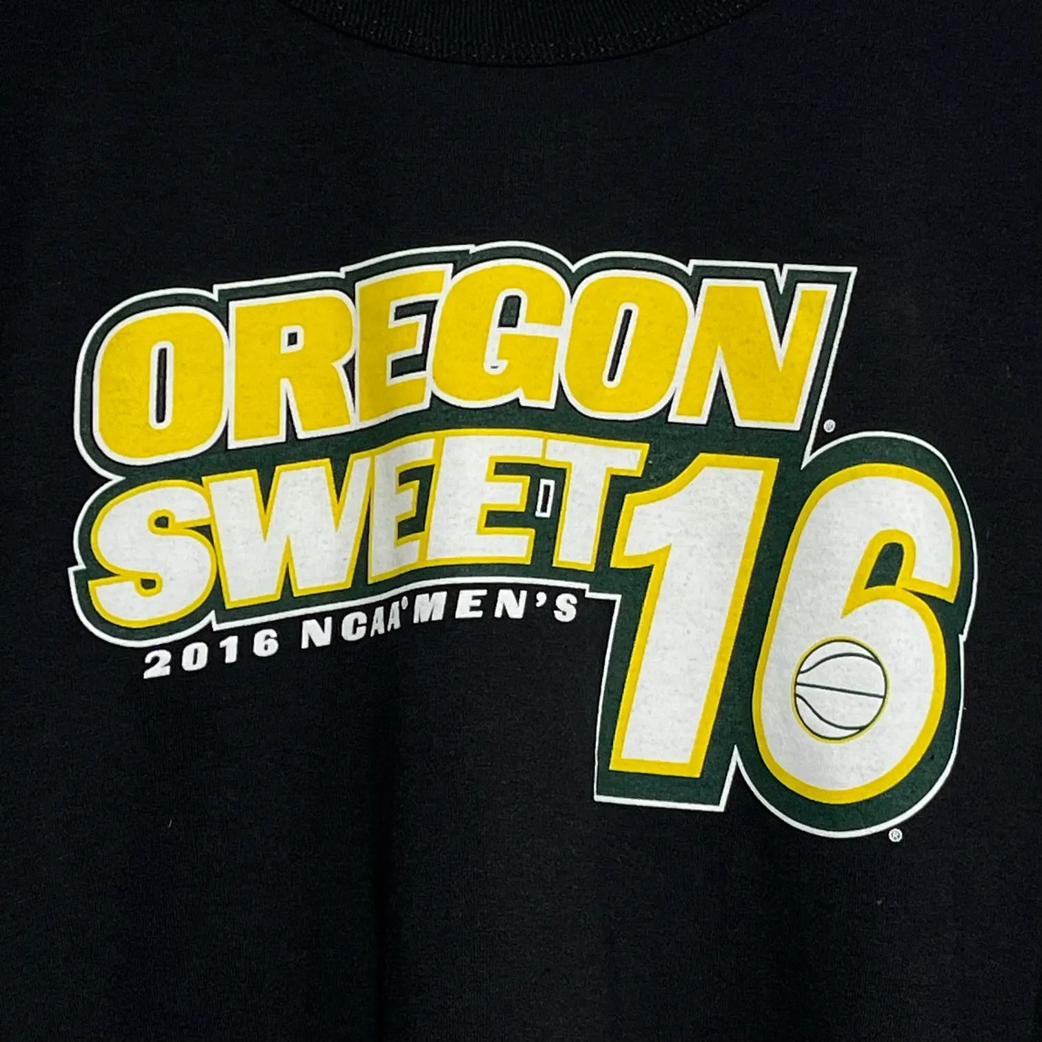 Oregon Ducks 2016 NCAA Sweet 16 Shirt 2XL