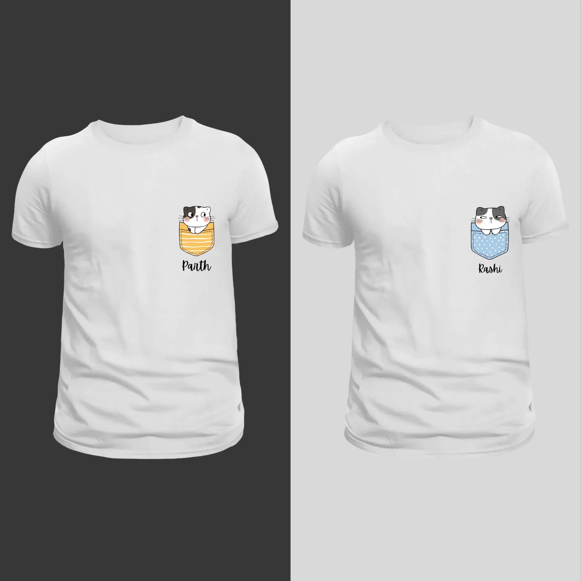 personalised-cats-couple-t-shirt-strengthen-your-bond-in-style-pack-of-2