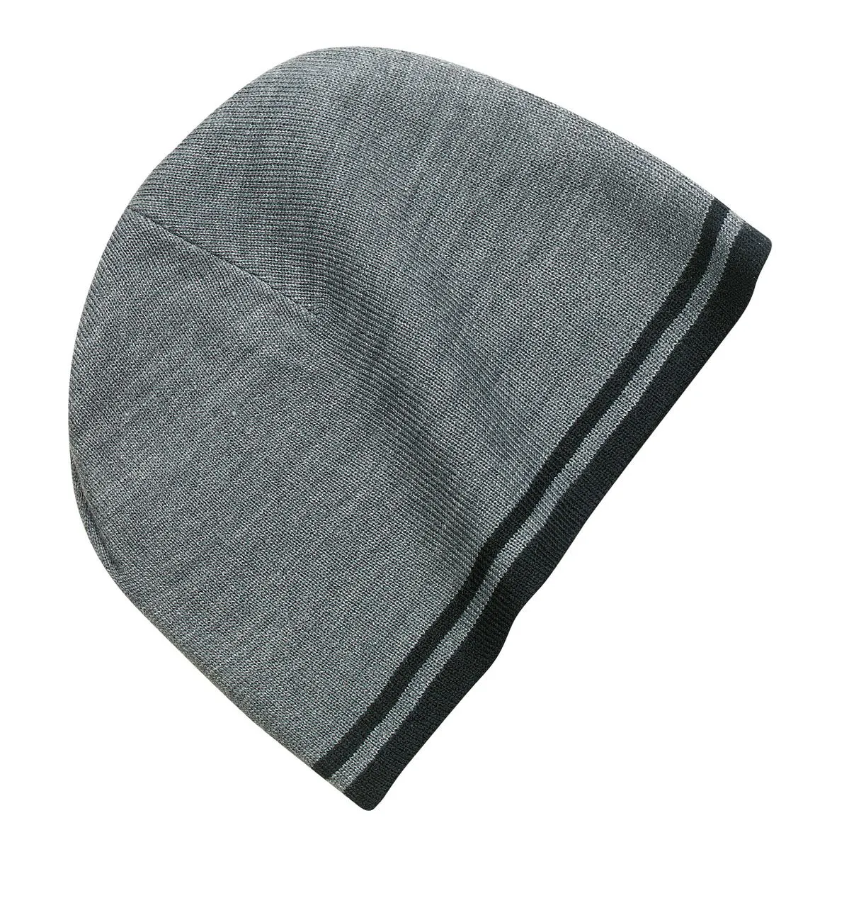 Port & Company® Fine Knit Skull Cap with Stripes.   CP93