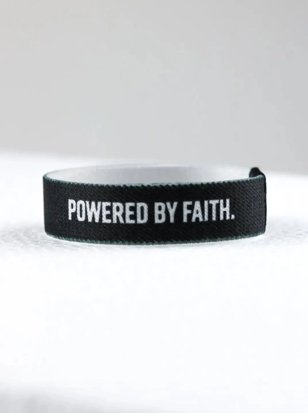 Powered By Faith Wristband