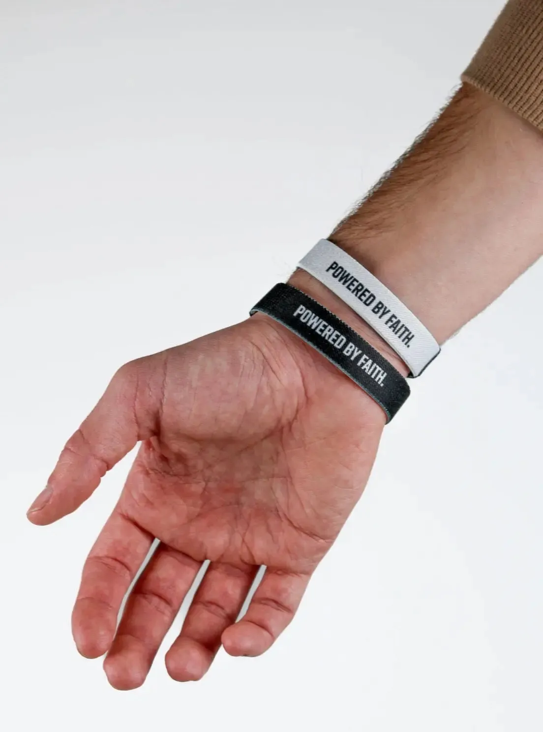 Powered By Faith Wristband