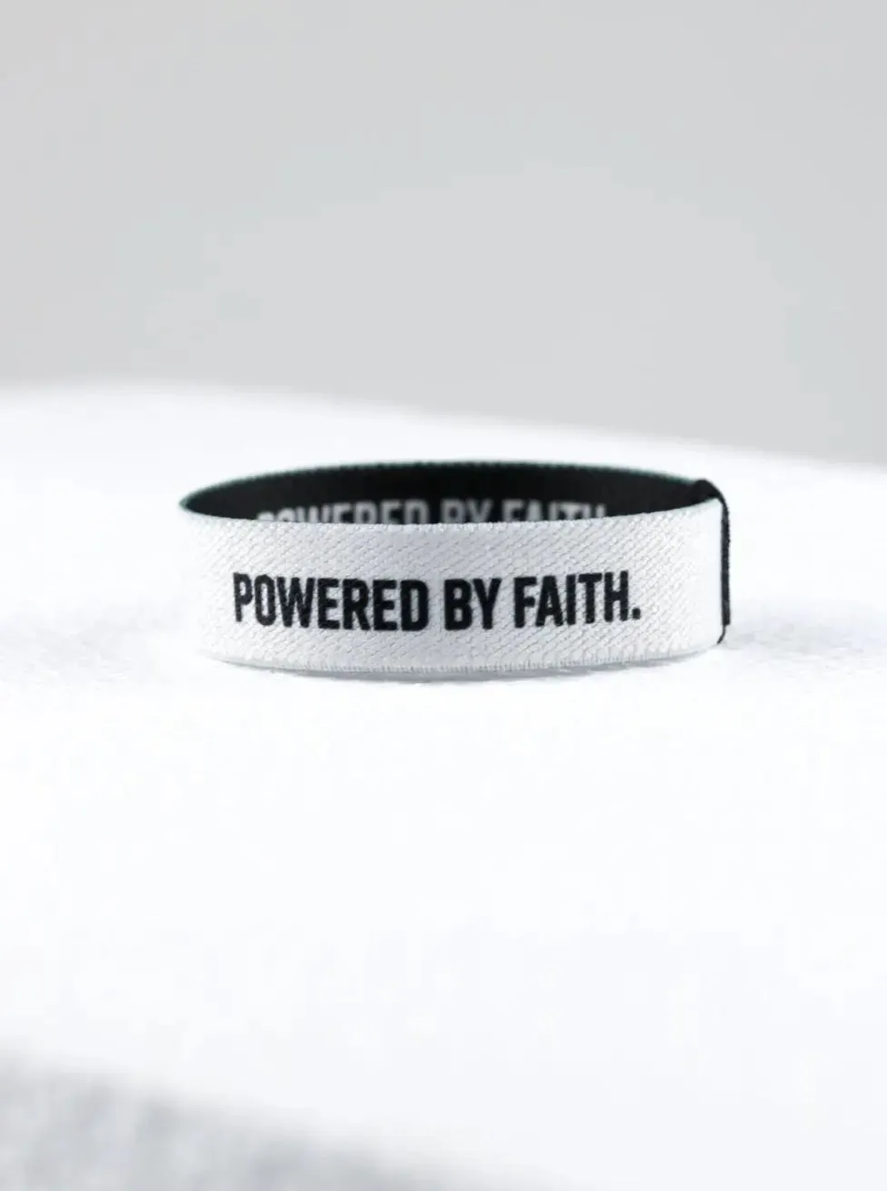 Powered By Faith Wristband