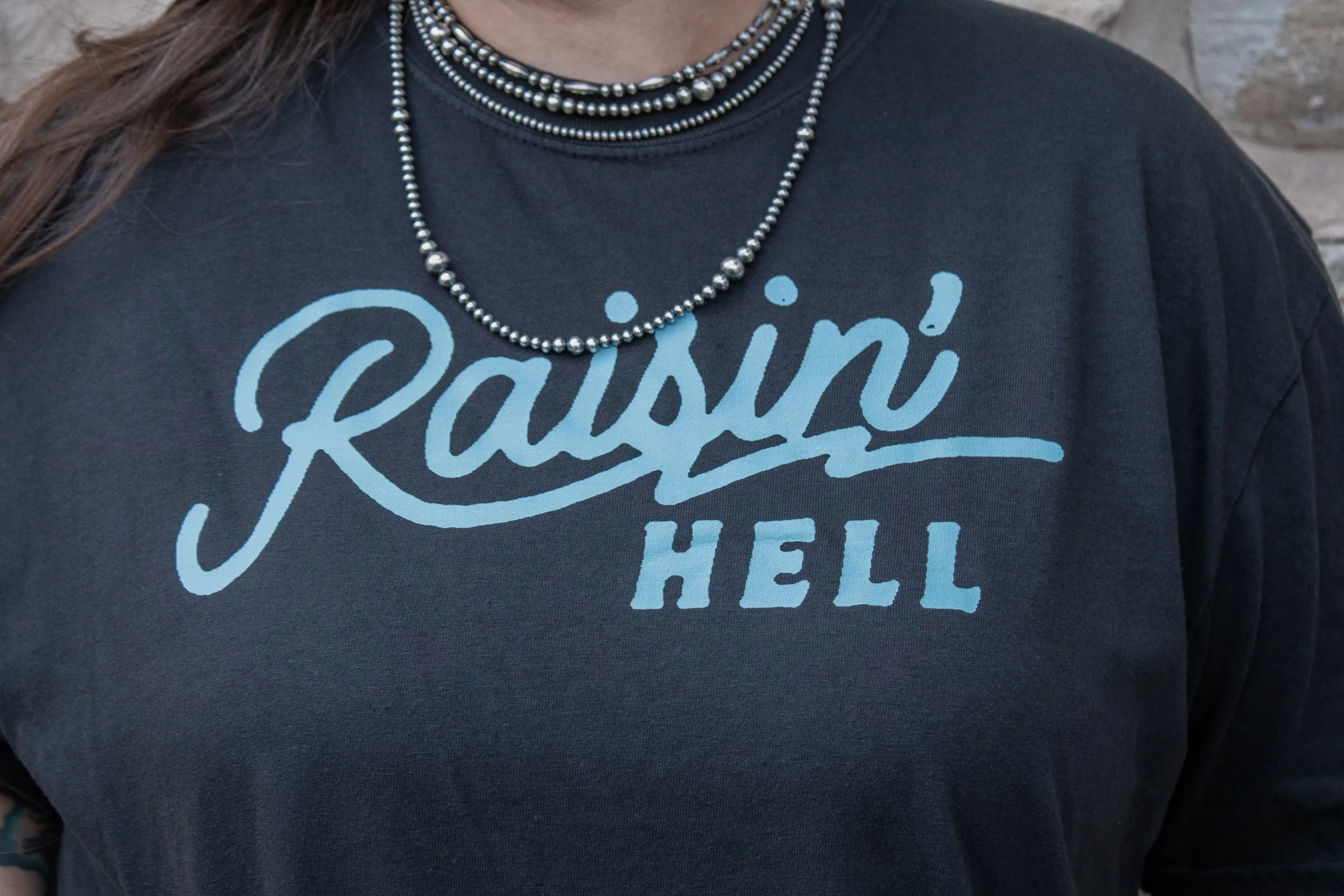 Raisin Hell on Black