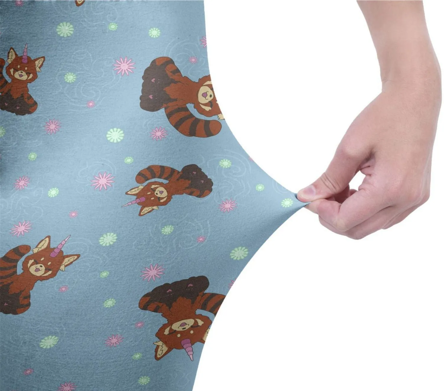 Regular Leggings (8-12 UK Size) - Red Pandacorn