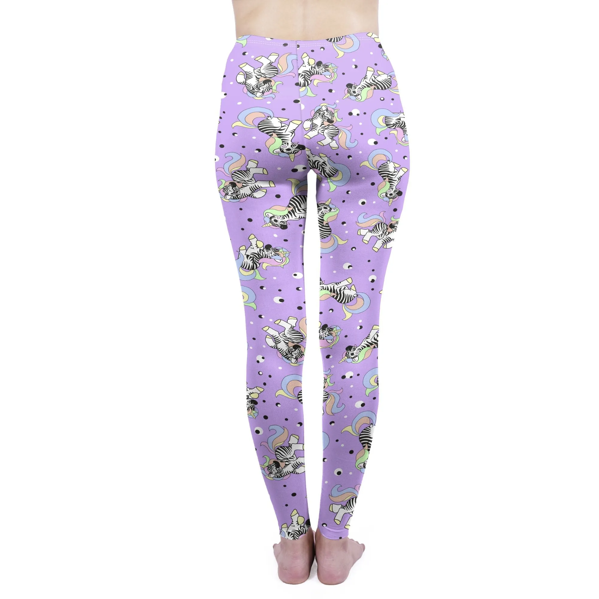 Regular Leggings (8-12 UK Size) - Zebracorn